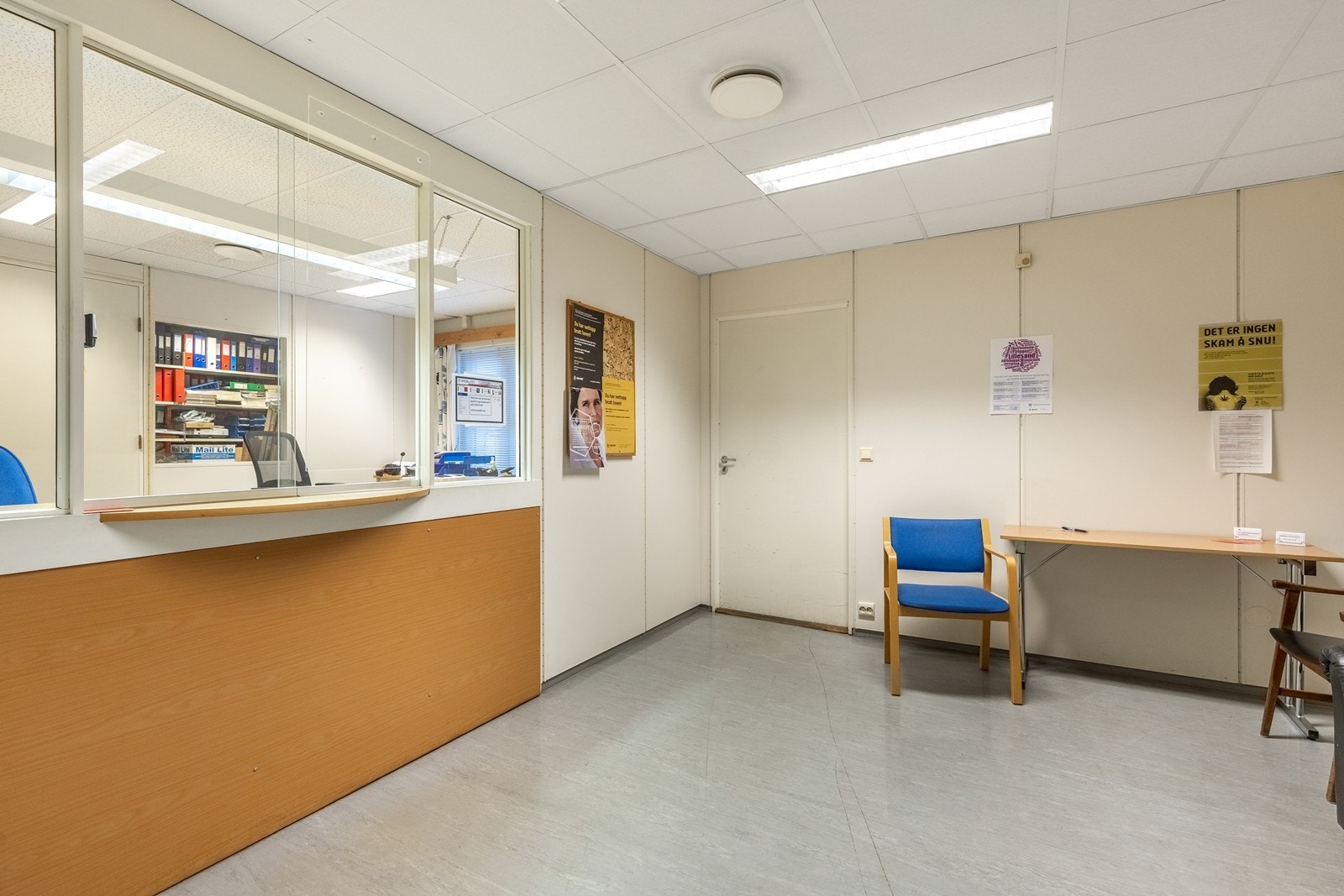 Resepsjon/venterom. Galleribilde