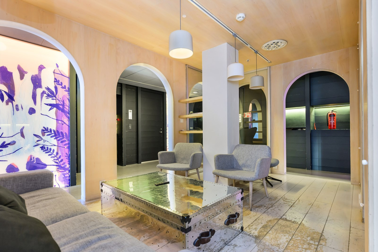 Sosial sone  i lokalene i 4. etg. BTA ca. 300 m².