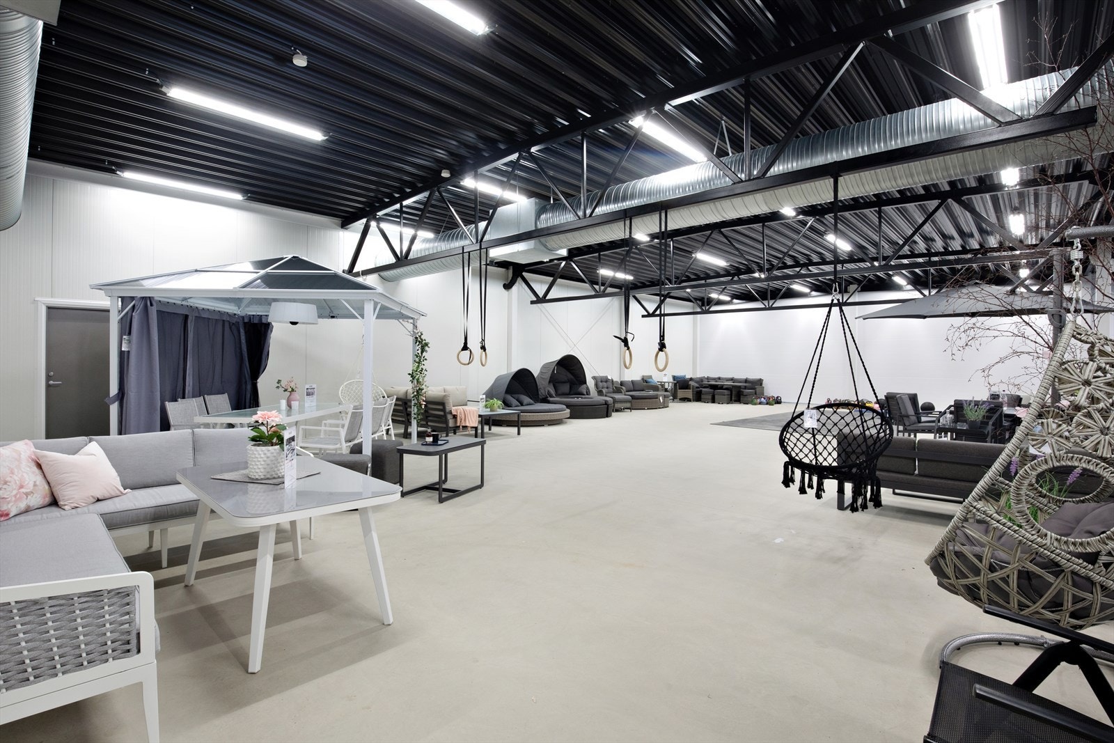 Arealene på mesanin Galleribilde