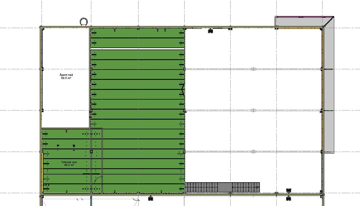 Plantegning 2 etg Galleribilde