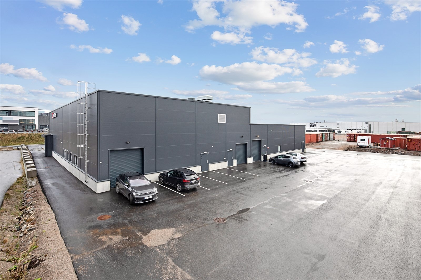 To kjøreporten på baksiden bygget Galleribilde