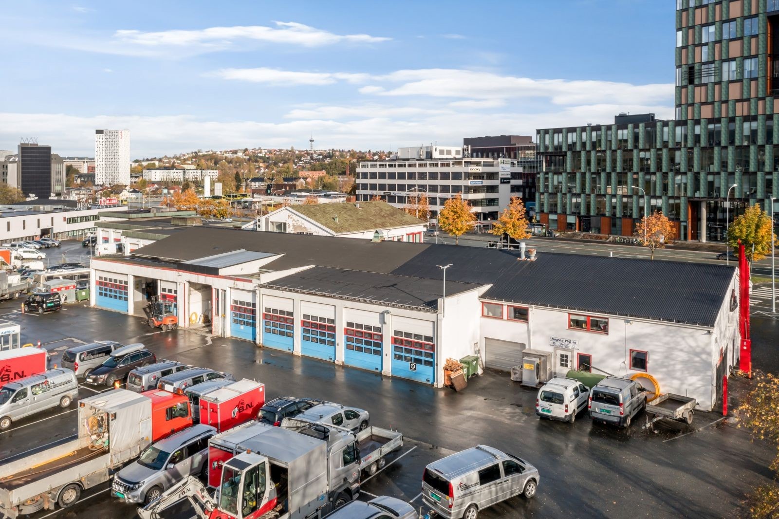 Rikelig med arronderingsareal foran portene Galleribilde