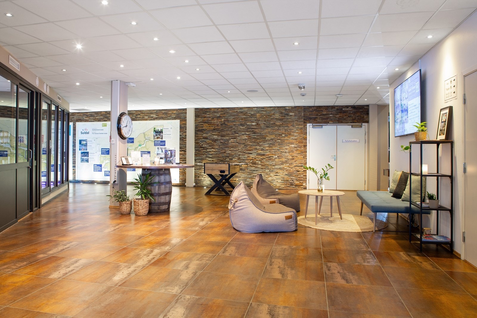 Fra resepsjonsområdet Galleribilde
