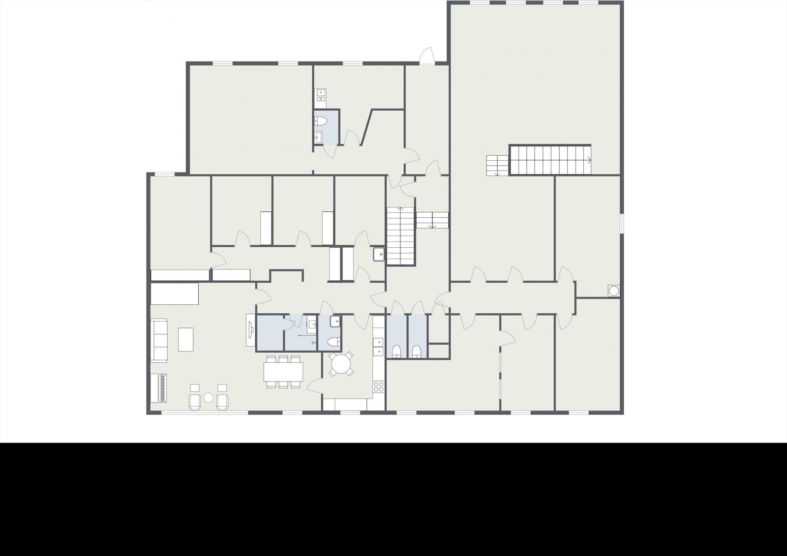 Planteikning 2.etasje Galleribilde