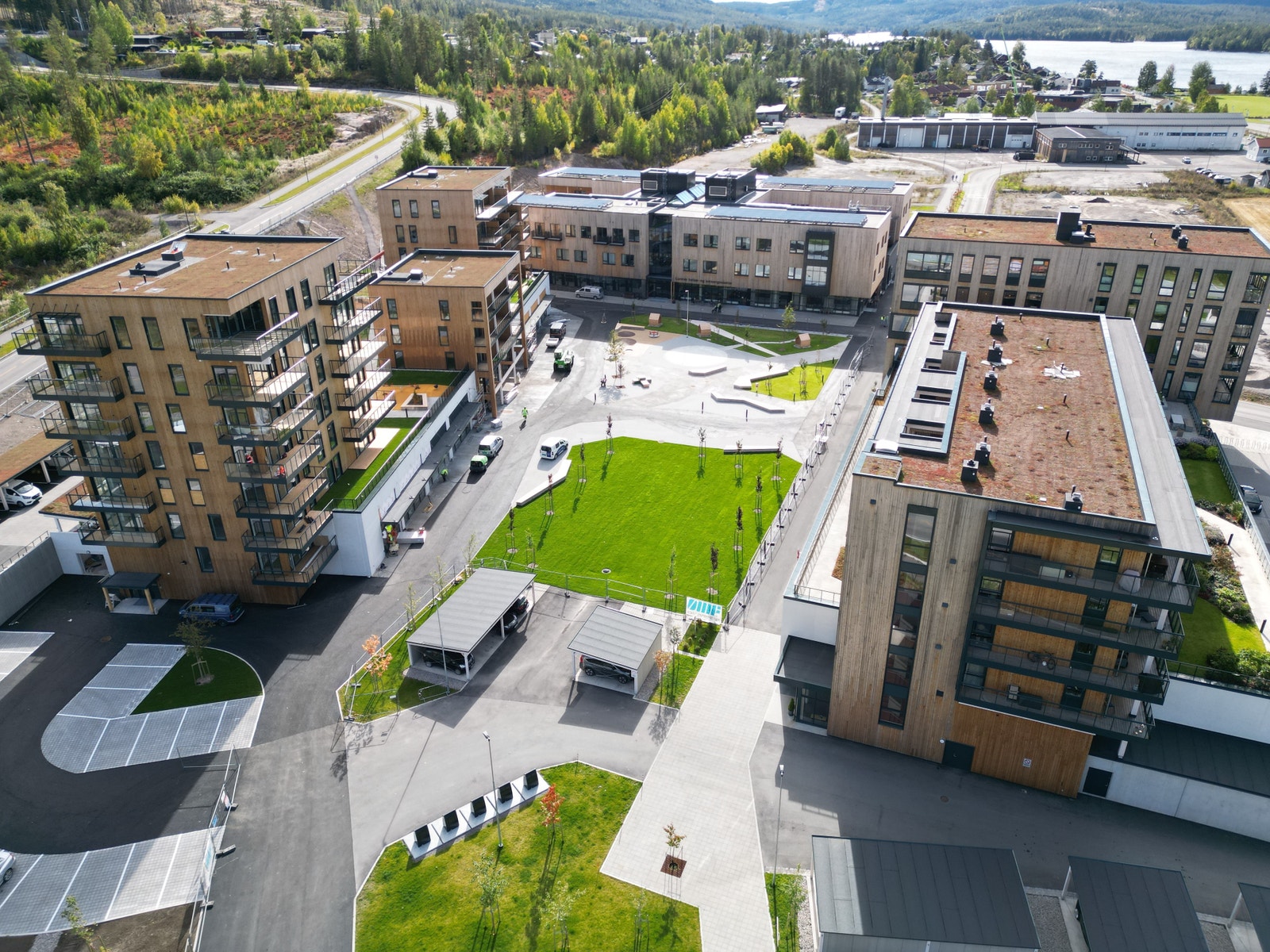 Torget i Sagarken Galleribilde