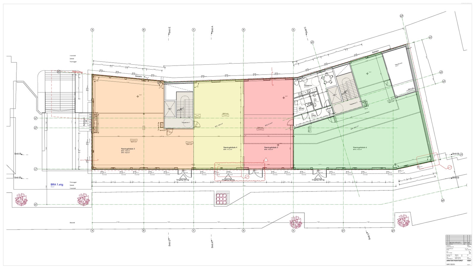 Eksempel på mindre seksjoner Galleribilde