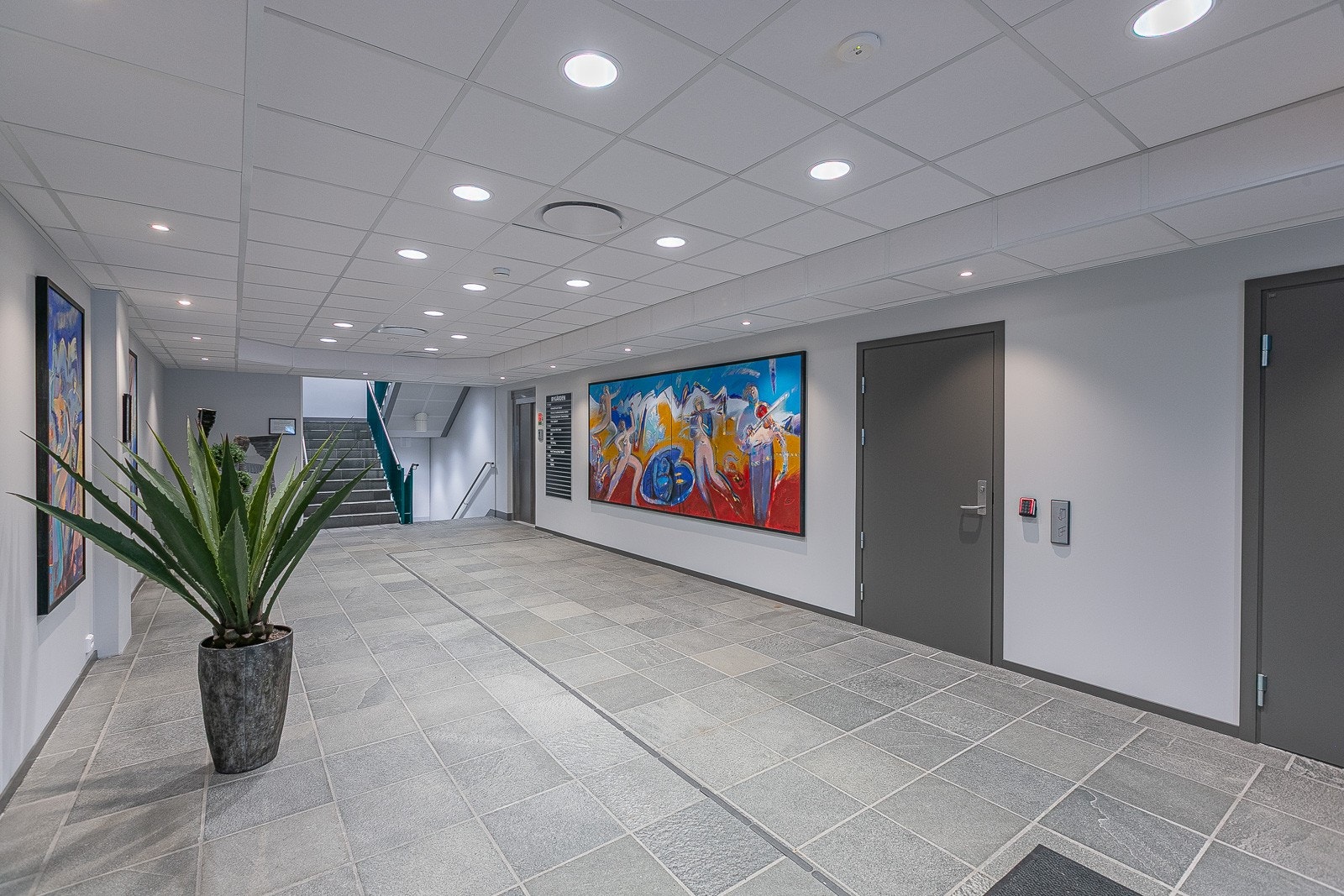 Felles inngangsparti plan 1 Galleribilde