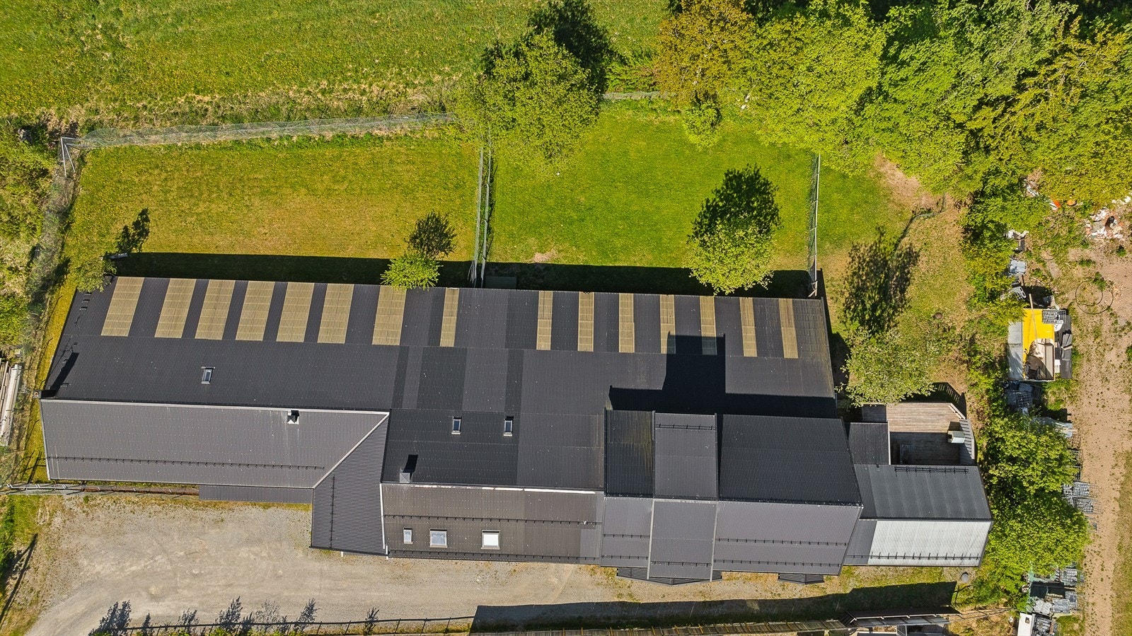 Anlegget sett ovenfra Galleribilde