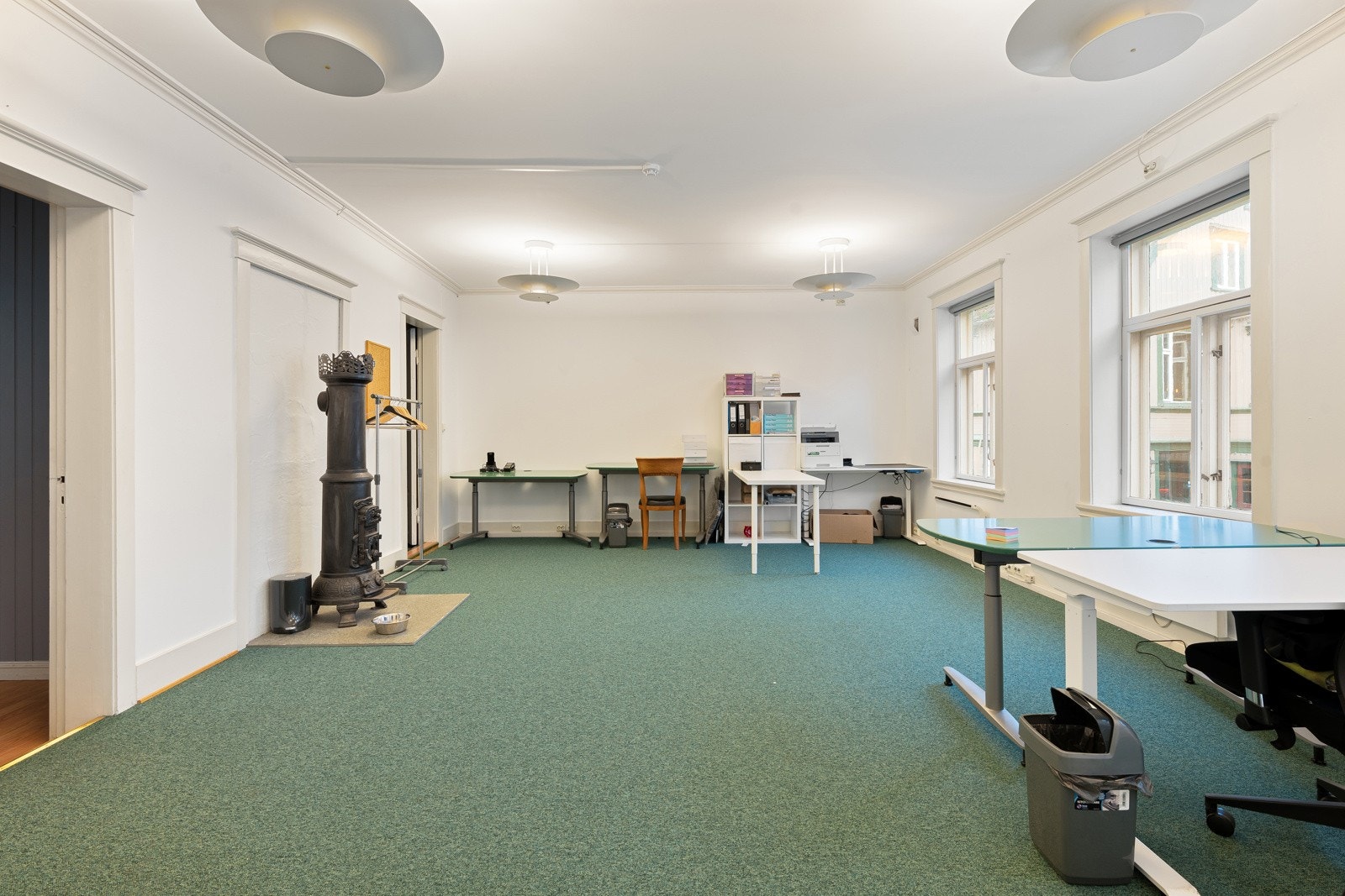 Mulighet for mange løsninger for kontorfelleskap. Galleribilde