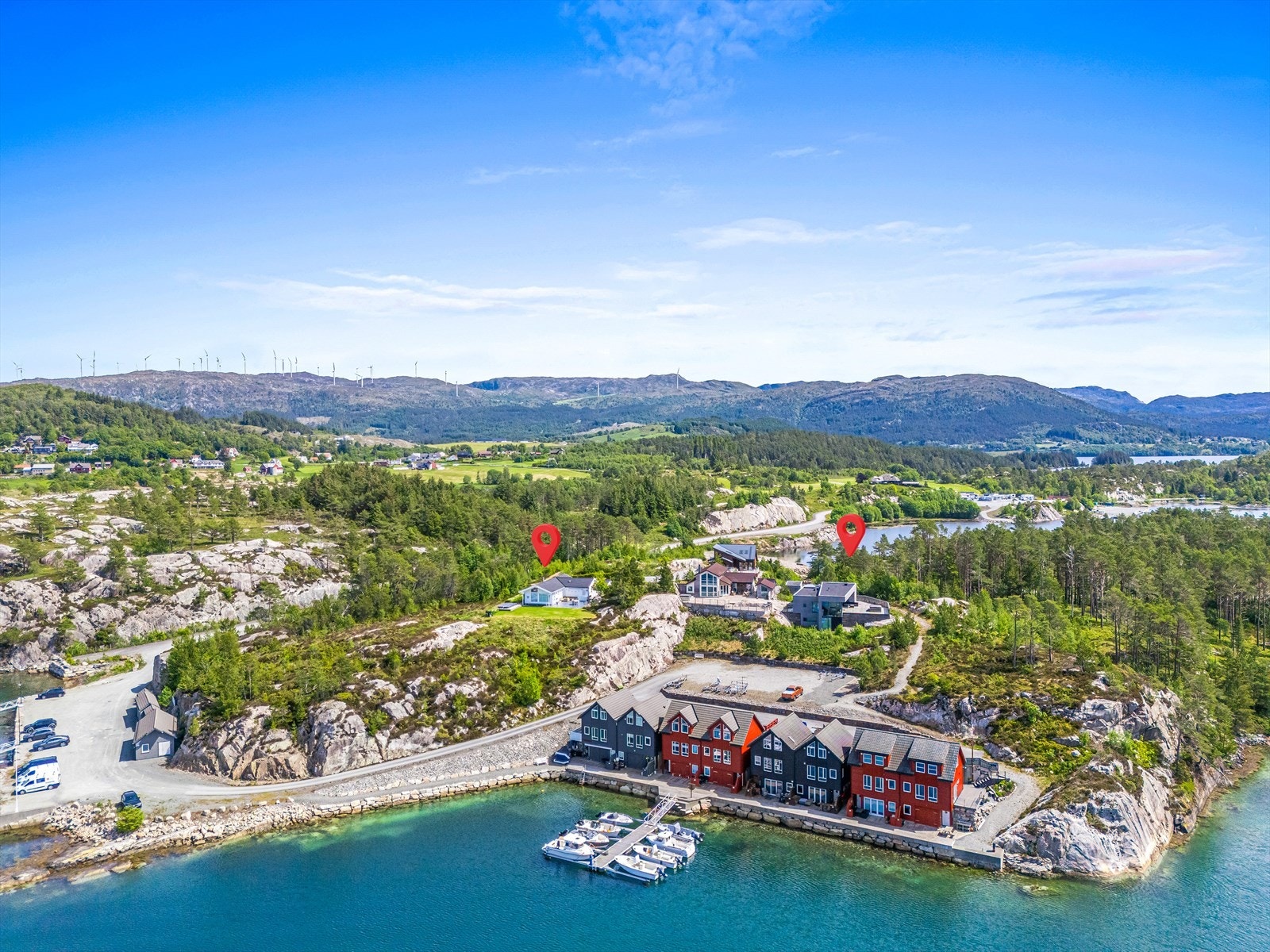 2 stk. ledige tomter igjen ved Grønavikjo m/mulighet for leie av båtplass Galleribilde