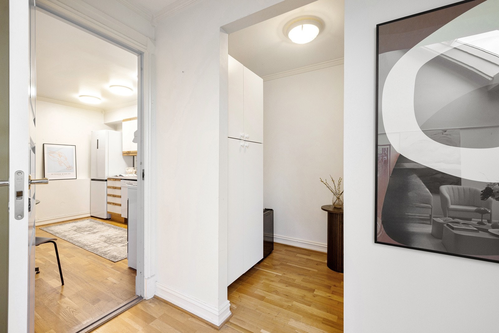 Praktisk innvendig bod. Galleribilde