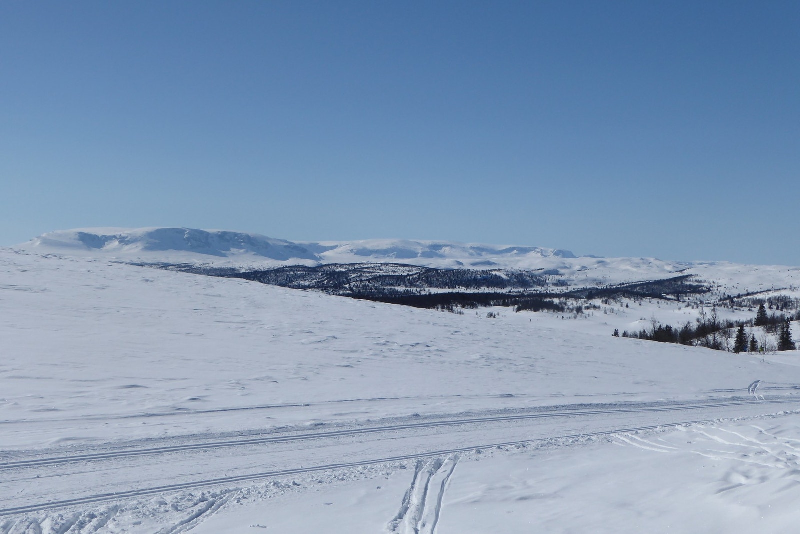 Utsikten til Hallingskarvet er flott.
Bilde tatt av selger. Galleribilde