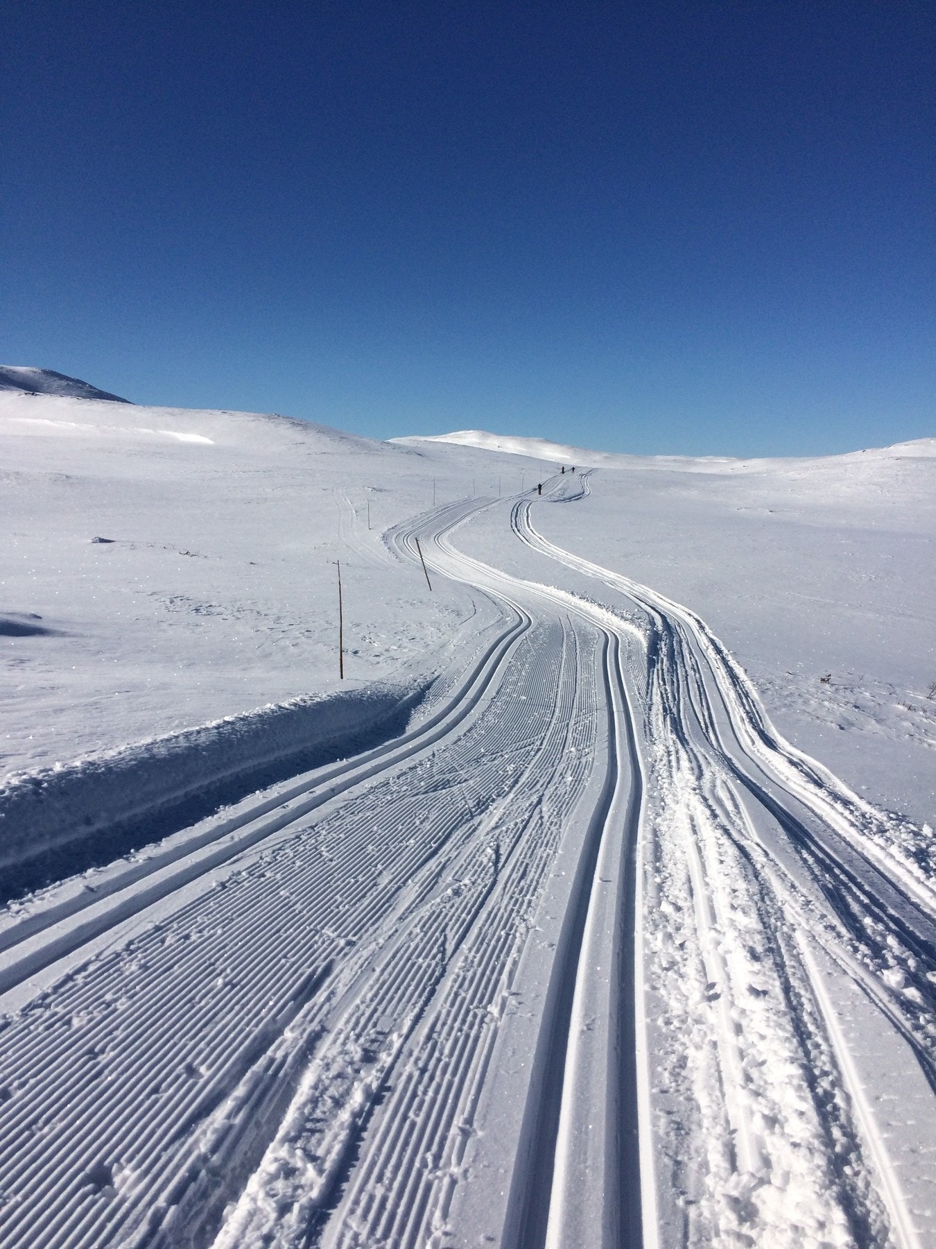 Fantastiske skiløyper innover fjellet. Her kan man enten velge skiløyper i Ål eller Hol. Bilde tatt av selger. Galleribilde