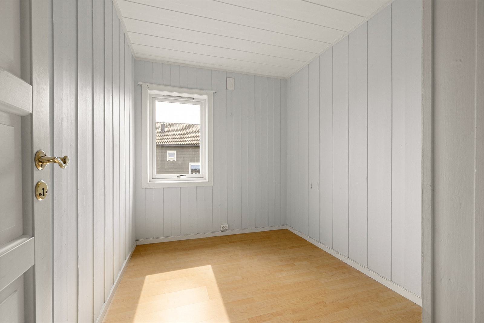 Soverommet det er mulig å skille ut fra stuen kan bli av tilsvarende størrelse som soverom II. Galleribilde