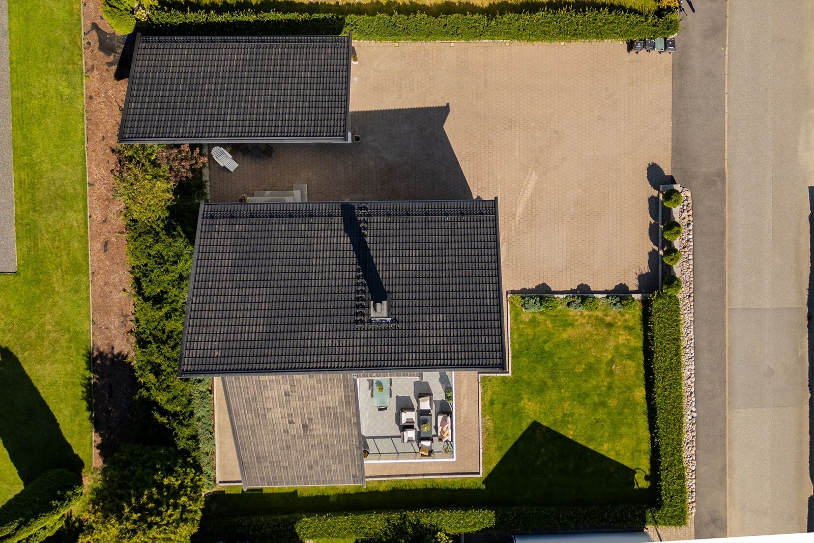 Fugleperspektiv. Galleribilde