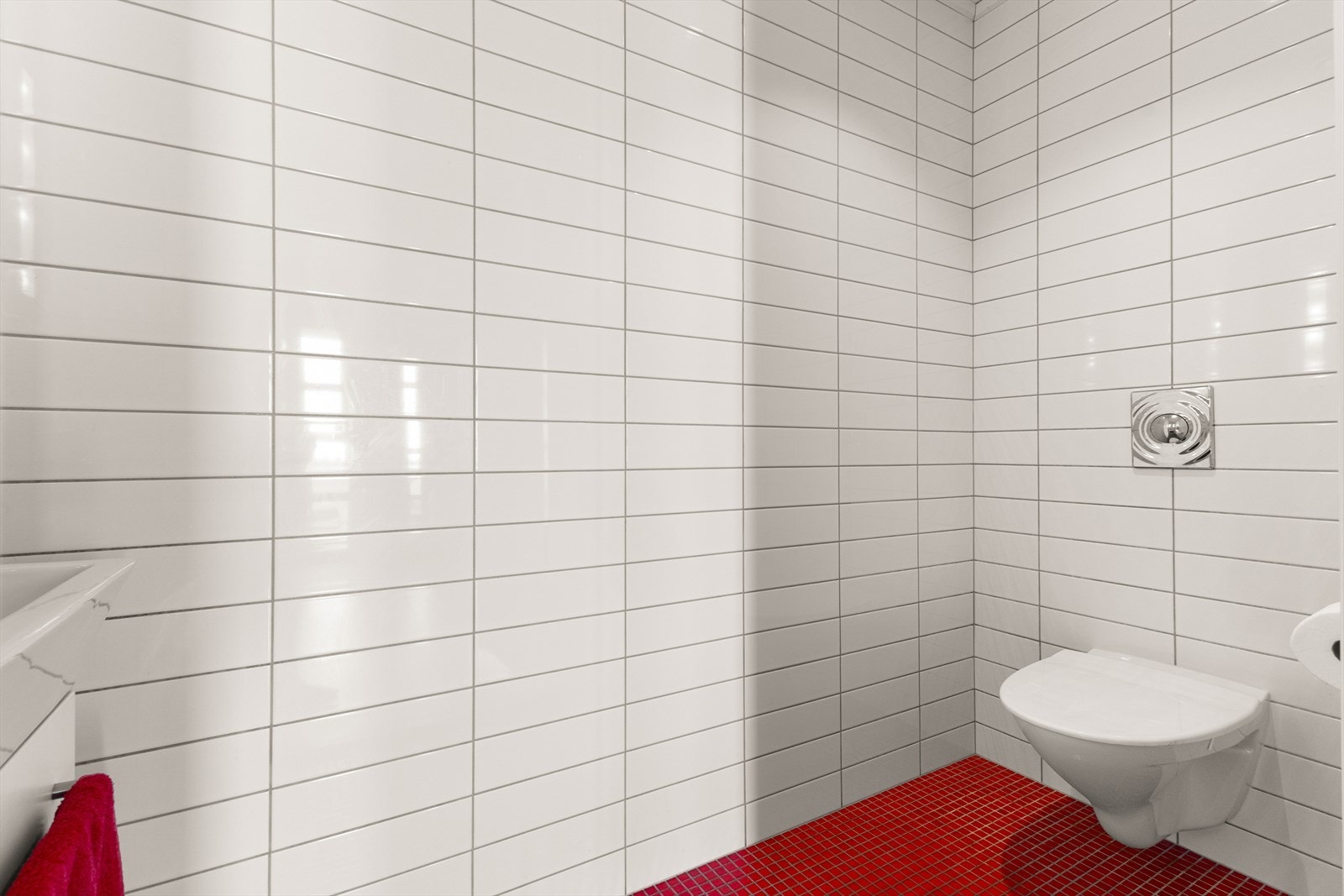 Toalettrom i første etasje. Galleribilde