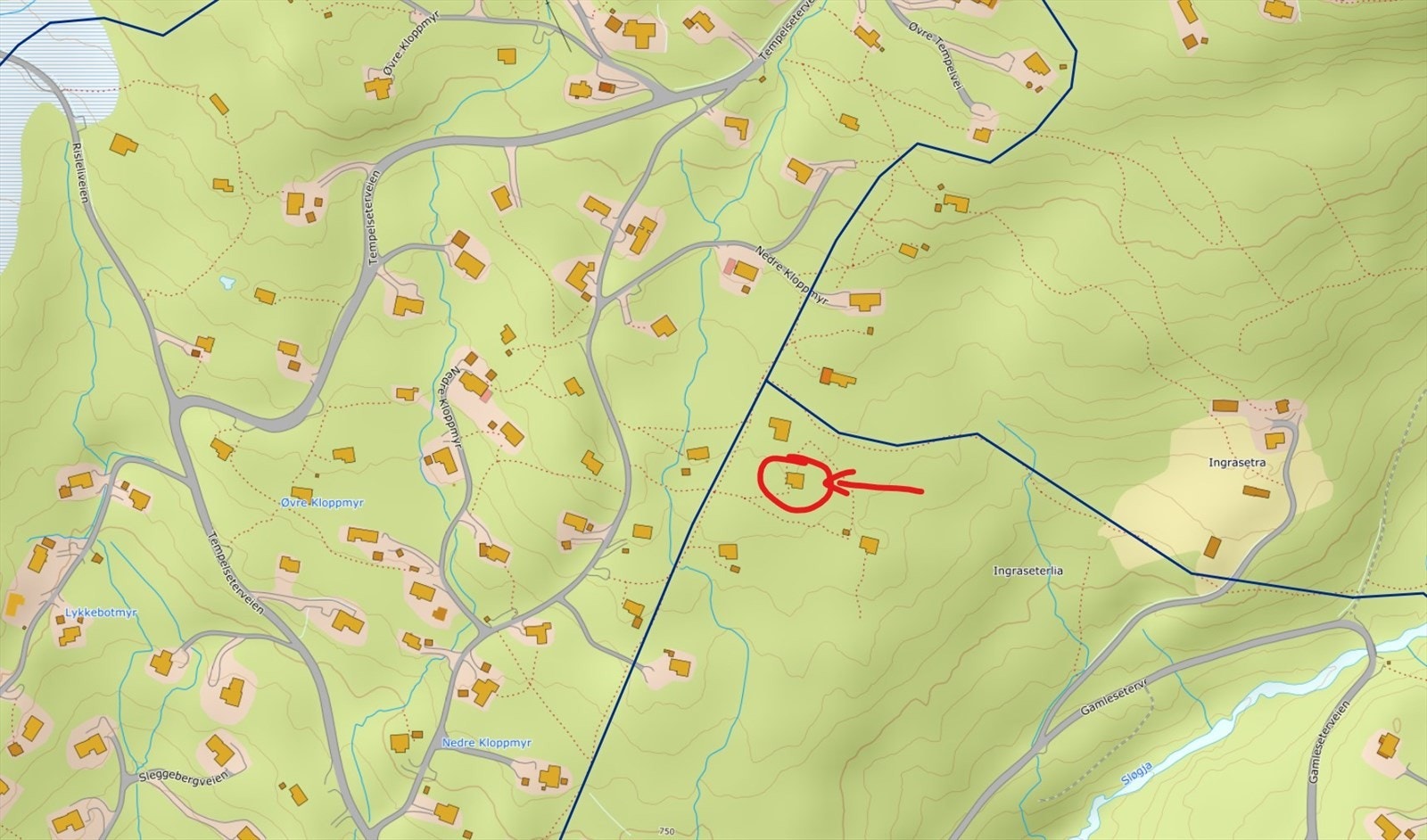 Skiløyepkart (finnkart feiler da hytta ikke har husnr).jpg Galleribilde