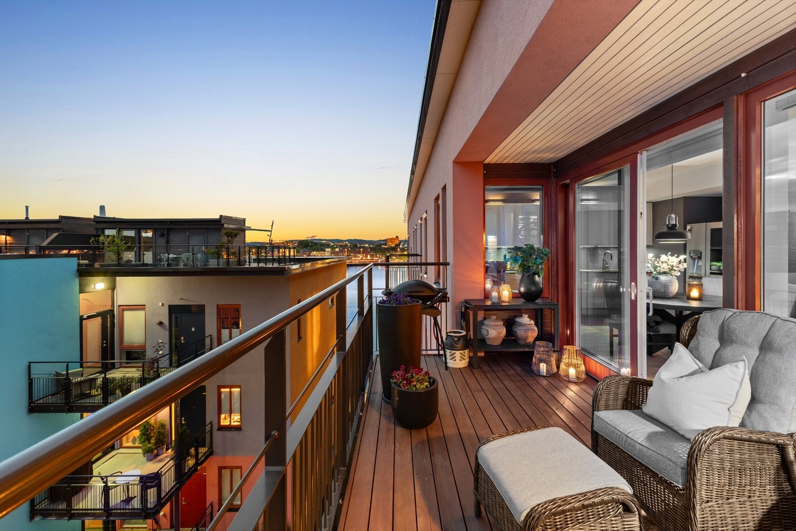 Balkongen er delvis overbygget Galleribilde