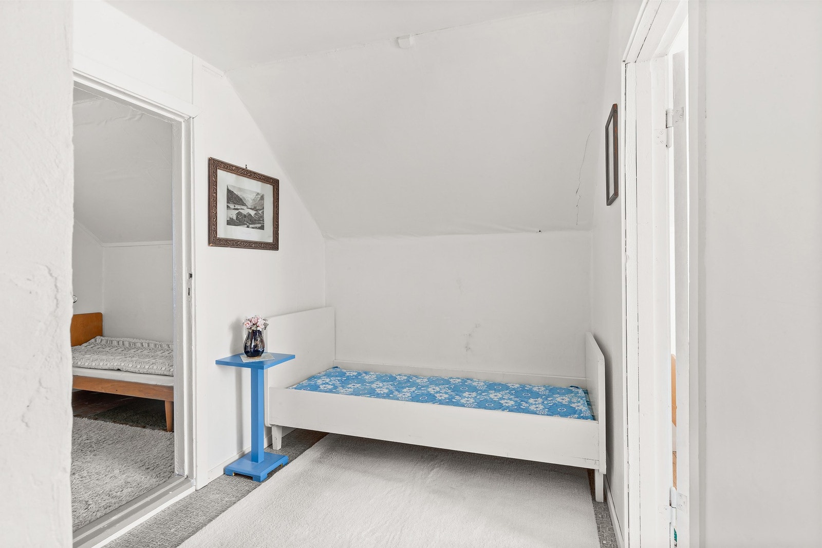 Loftsgangen har en romslig størrelse Galleribilde