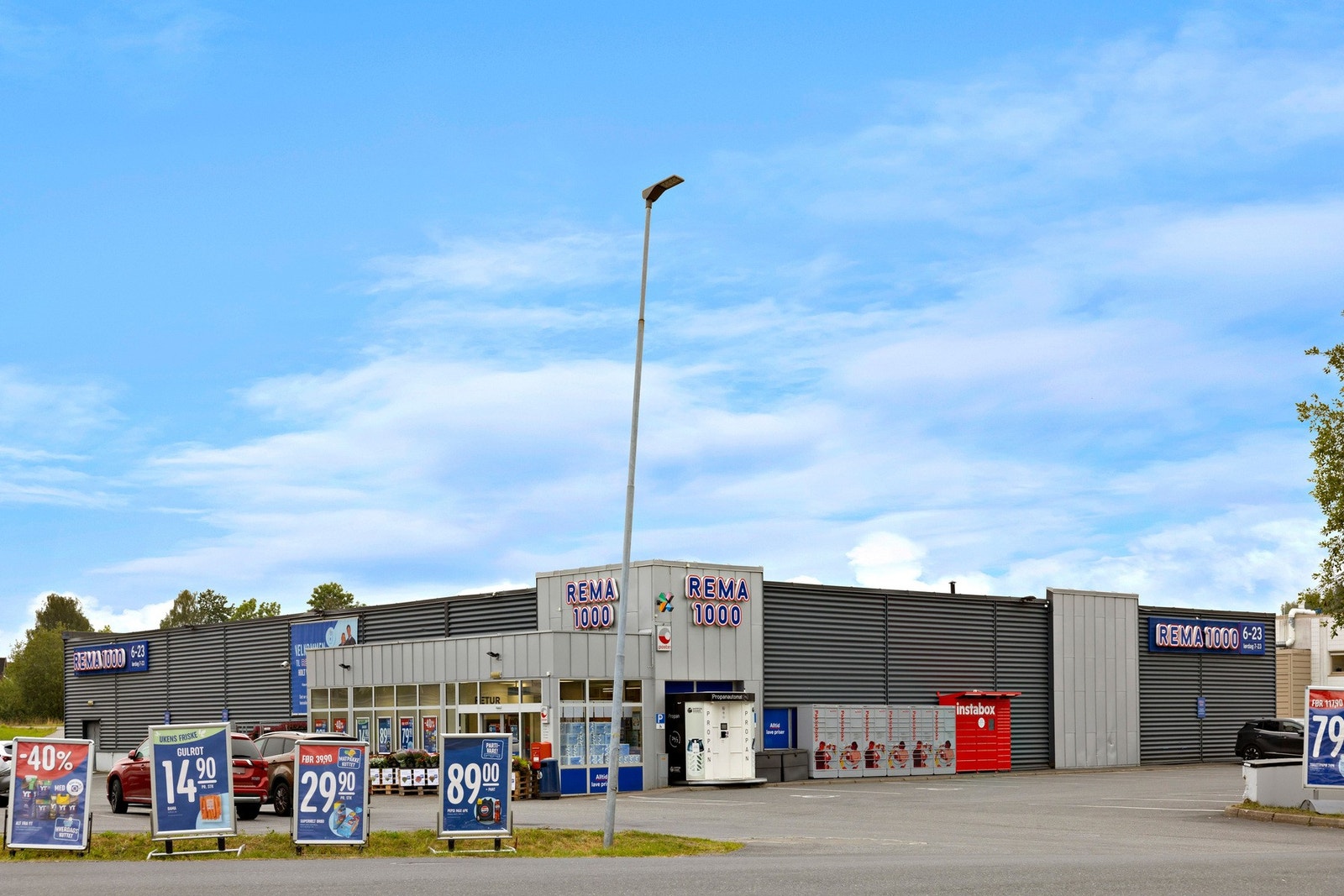 Kort vei til Rema 1000 fra boligen. Galleribilde