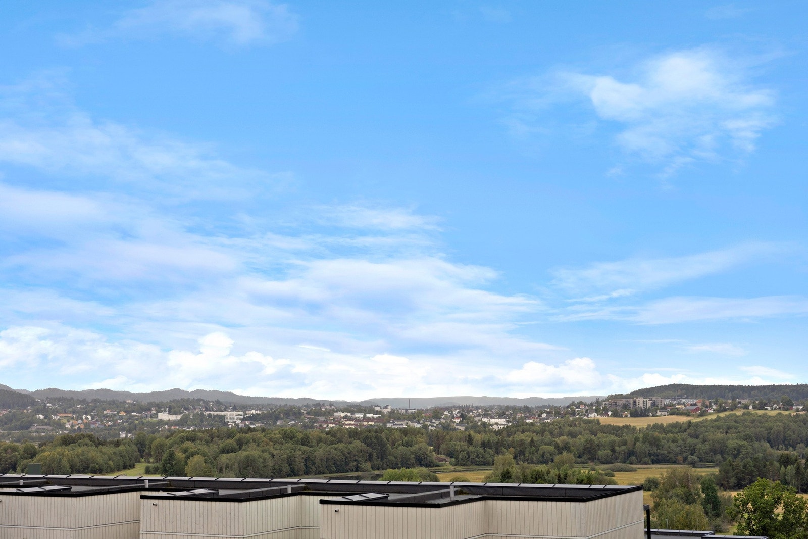 Utsikten fra balkongen. Galleribilde