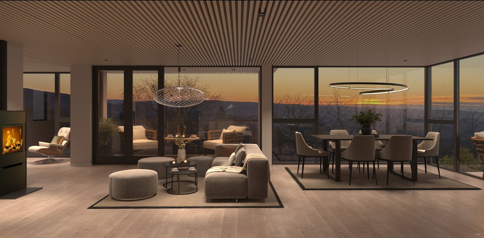 Illustrasjonsfoto stue. Avvik kan forekomme. Galleribilde