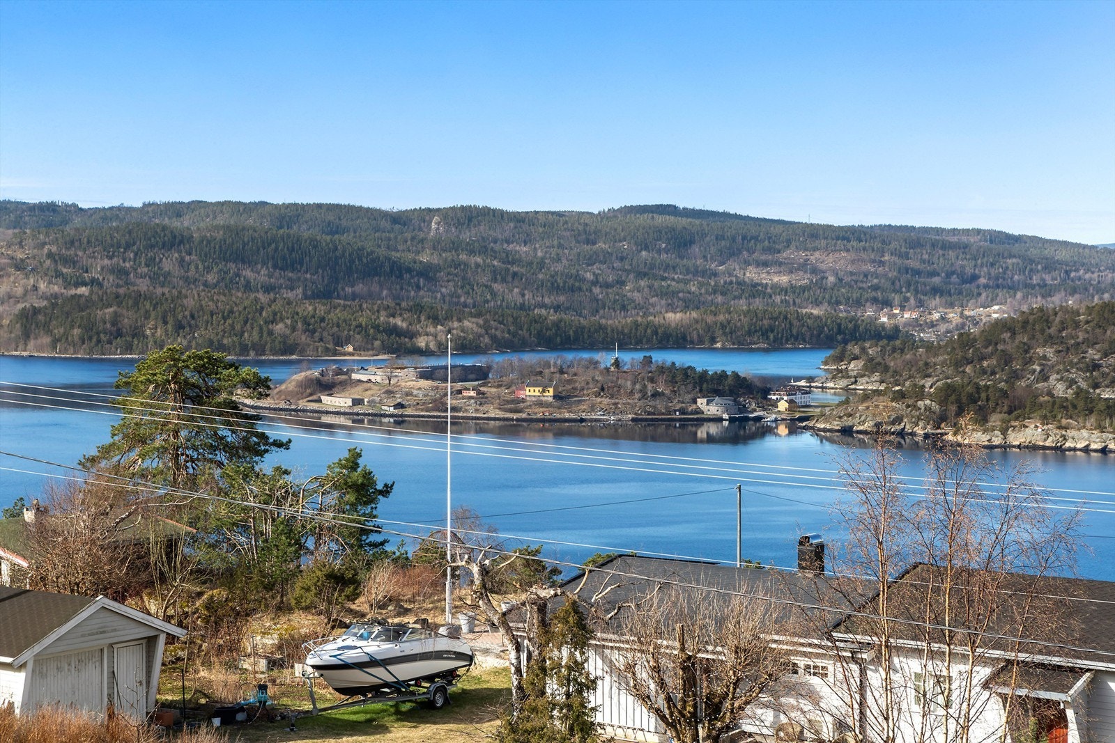 Utsikt til Oscarsborg Festning Galleribilde