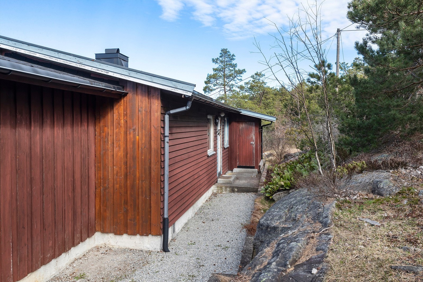 Eiendommen ble tilbygget i 1969 Galleribilde