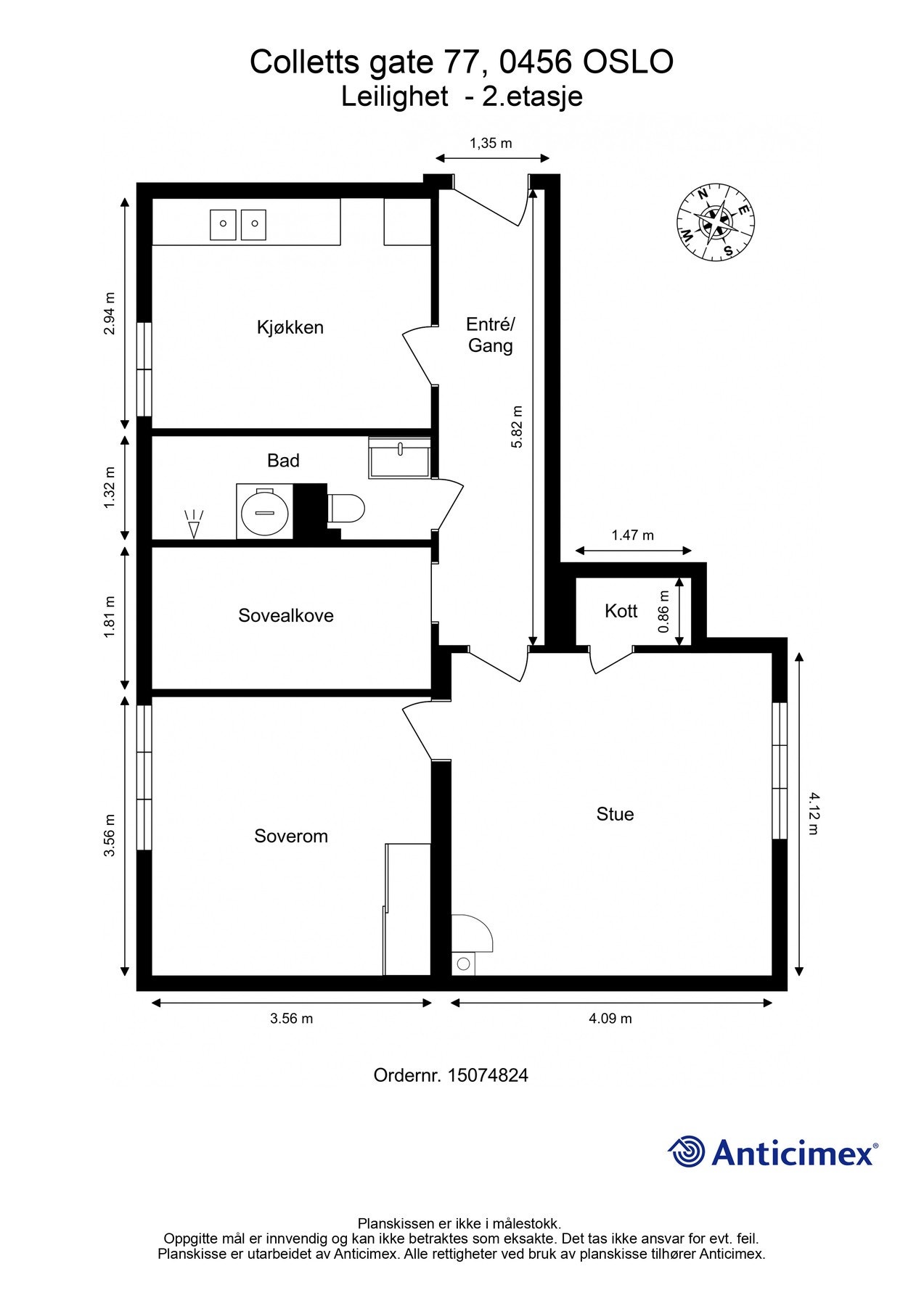 Plantegning. Galleribilde