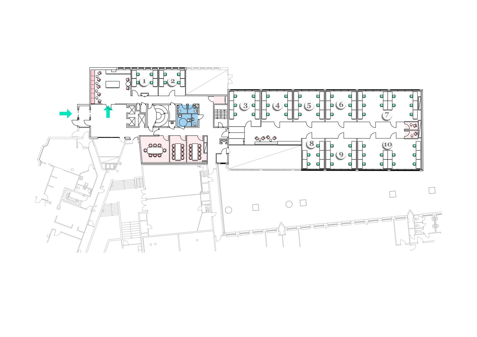 Romoversikt Galleribilde