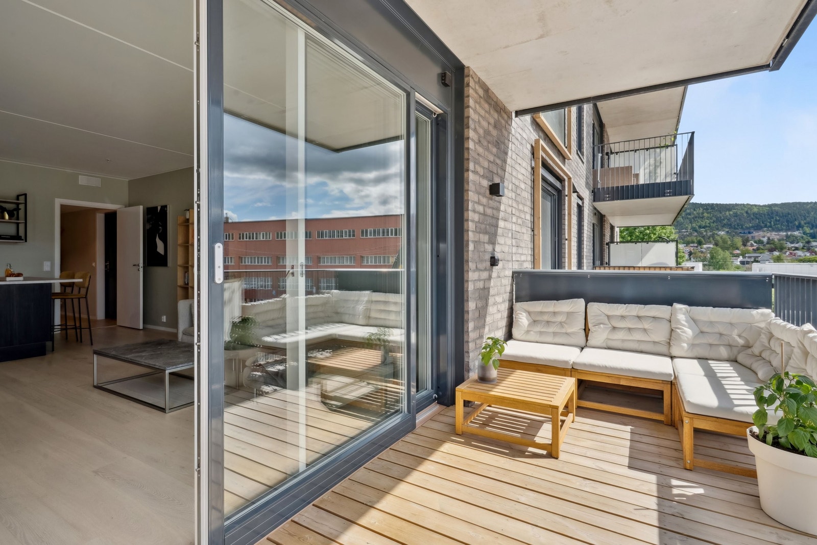 Balkong 8 m2 Galleribilde