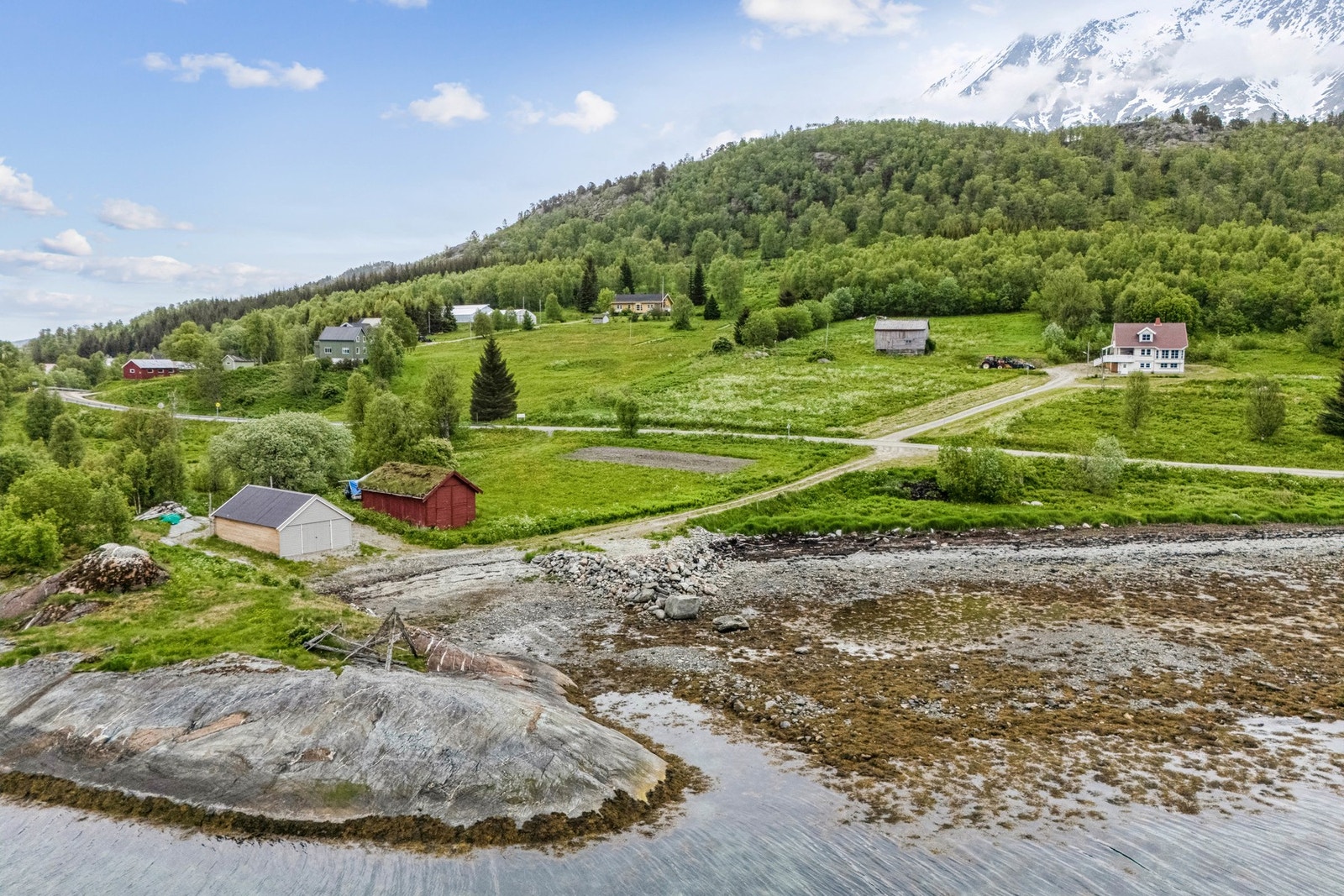 Dronebilde Galleribilde
