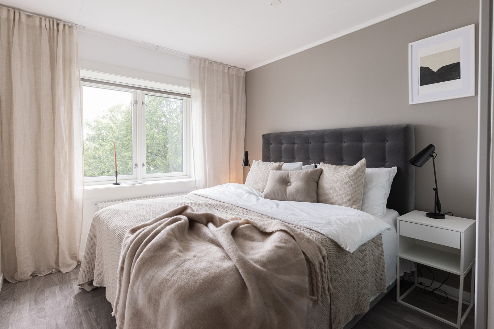 Leiligheten har to soverom. Galleribilde