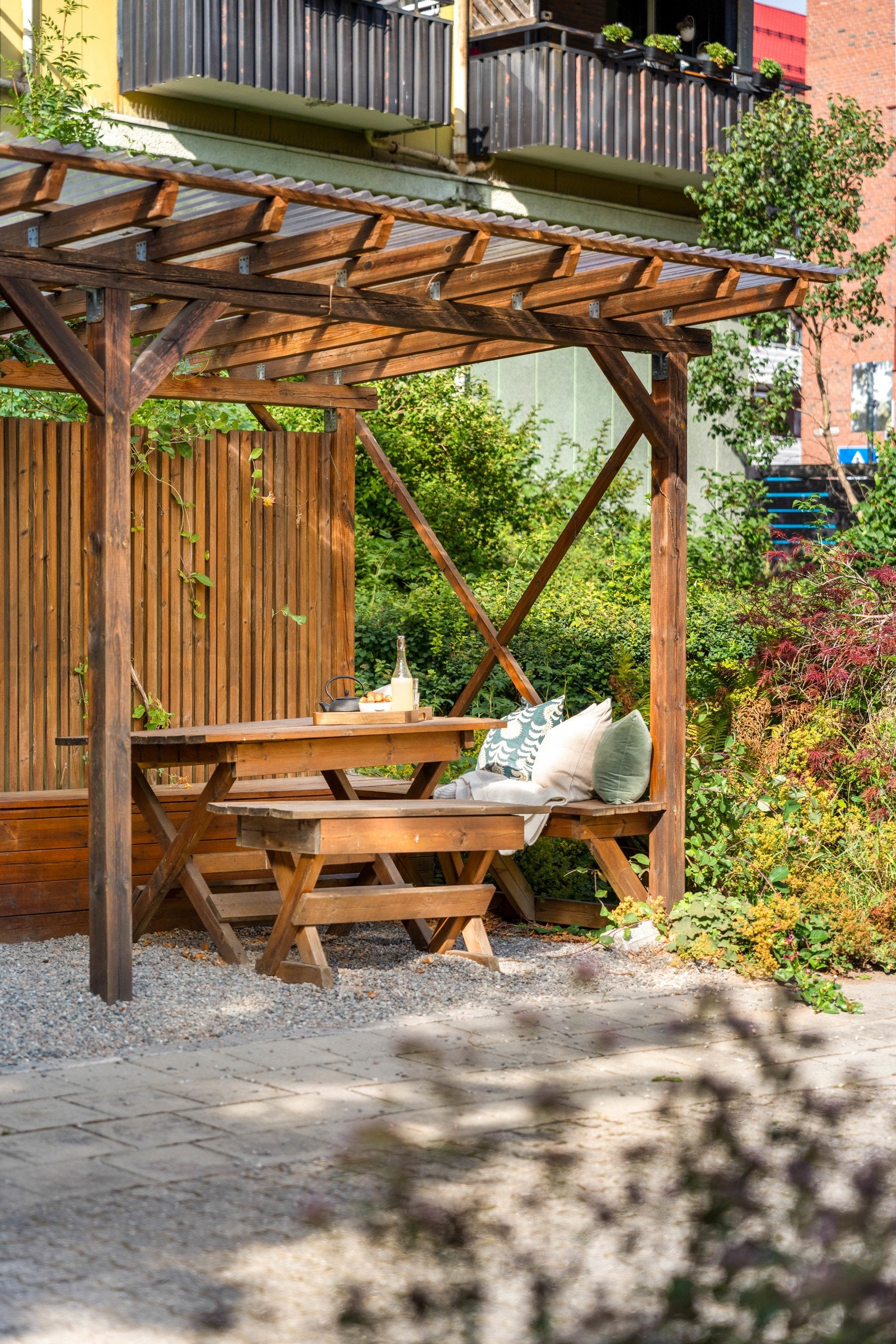 I borettslaget finner du også skulpturer og fonteneanlegg av Geir Stormoen. Galleribilde