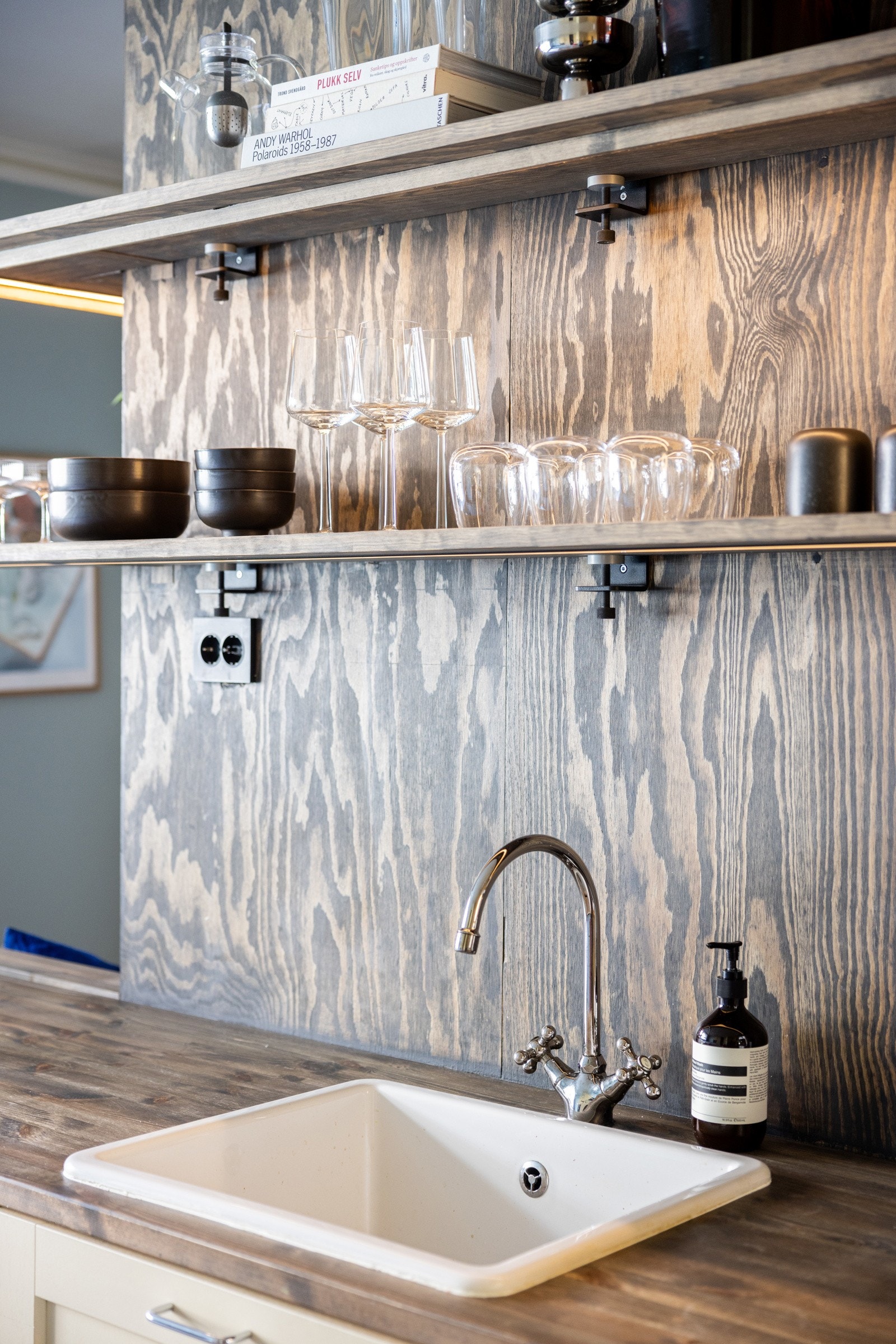 Automatisk vannstopper er installert. Galleribilde