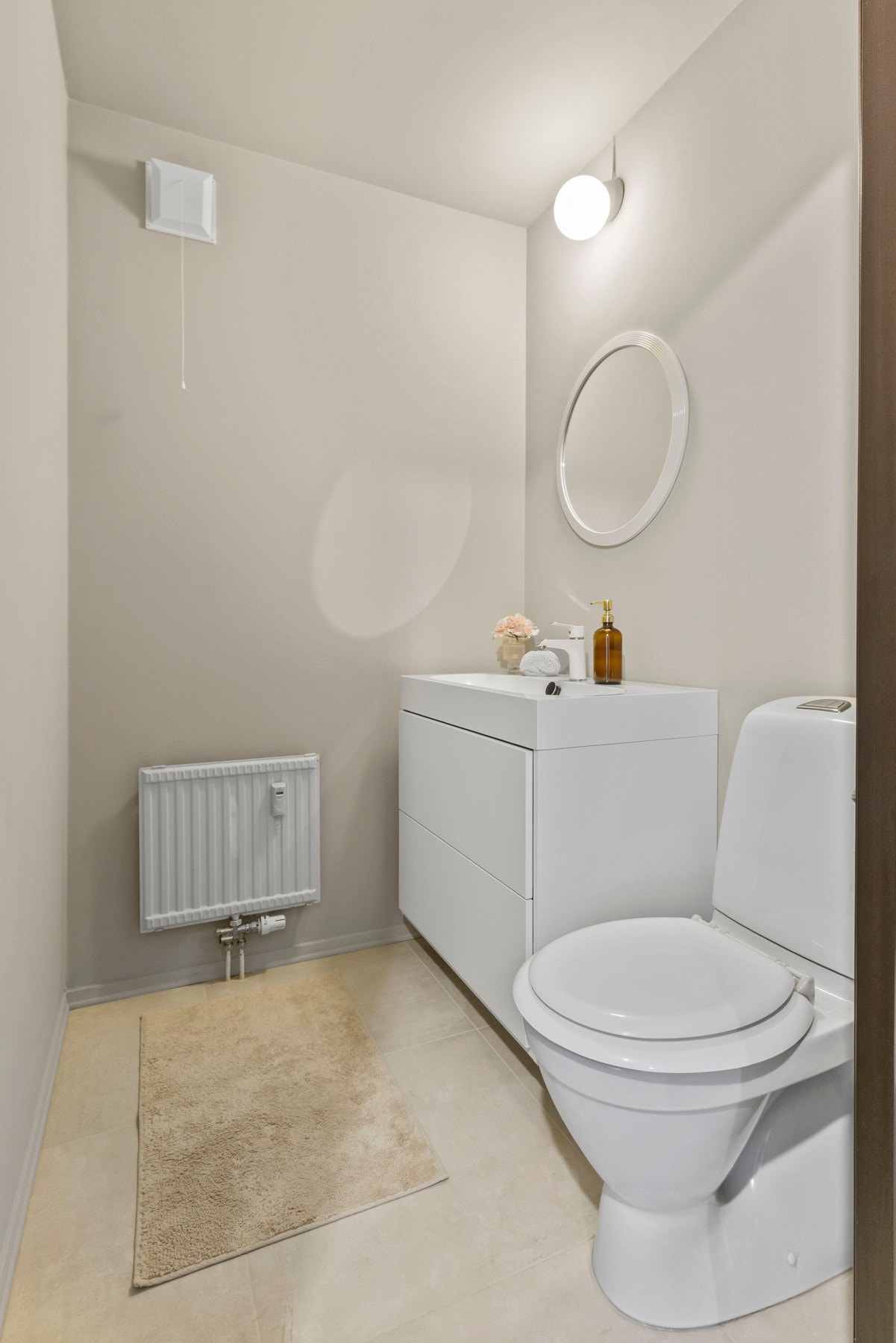 Pent toalettrom pusset opp i 2024. Galleribilde