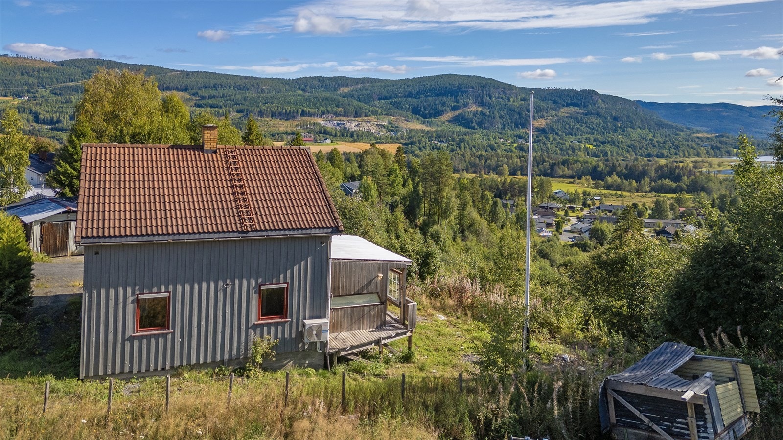 Landlige omgivelser. Galleribilde