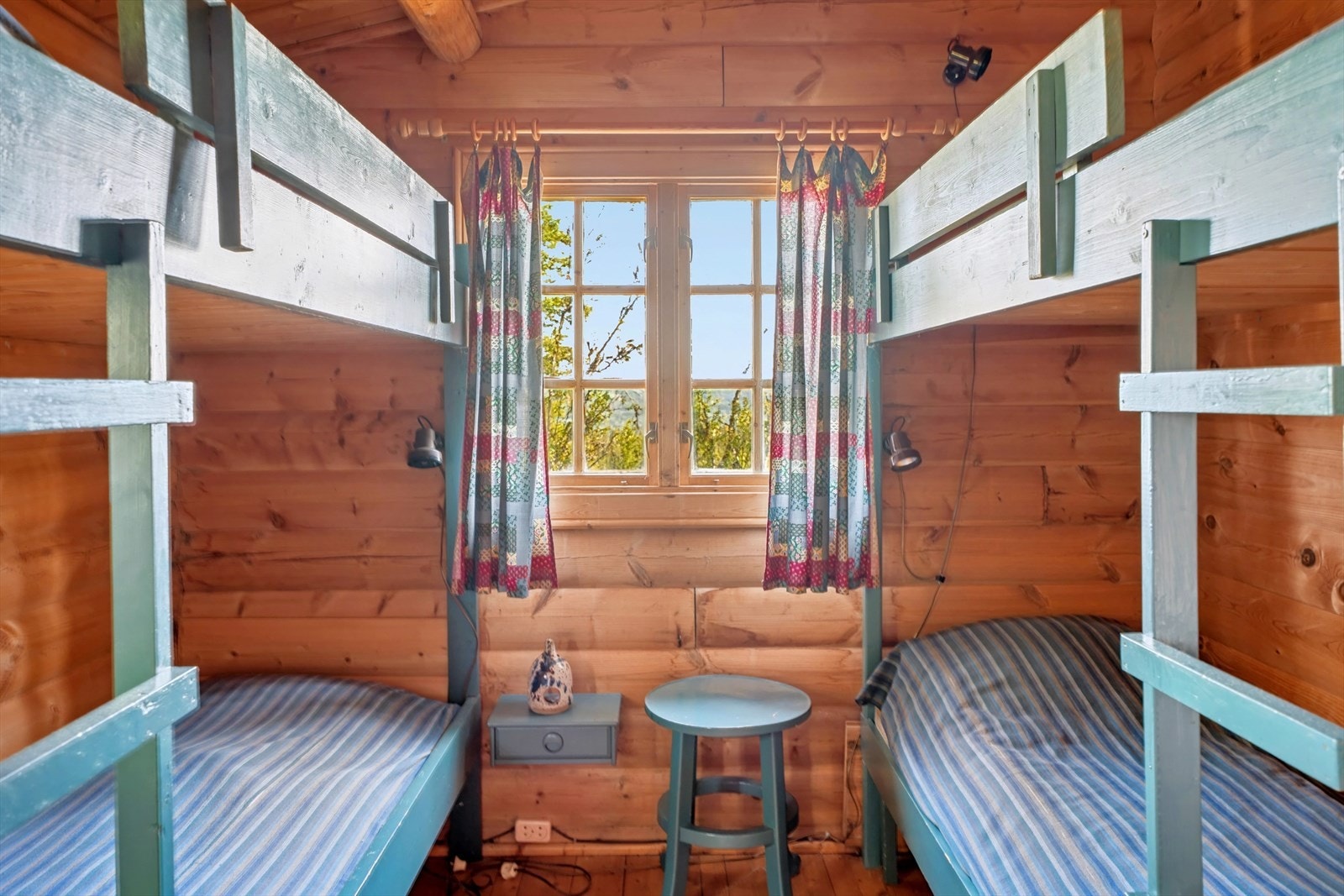 Soverom med køyeseng. Galleribilde