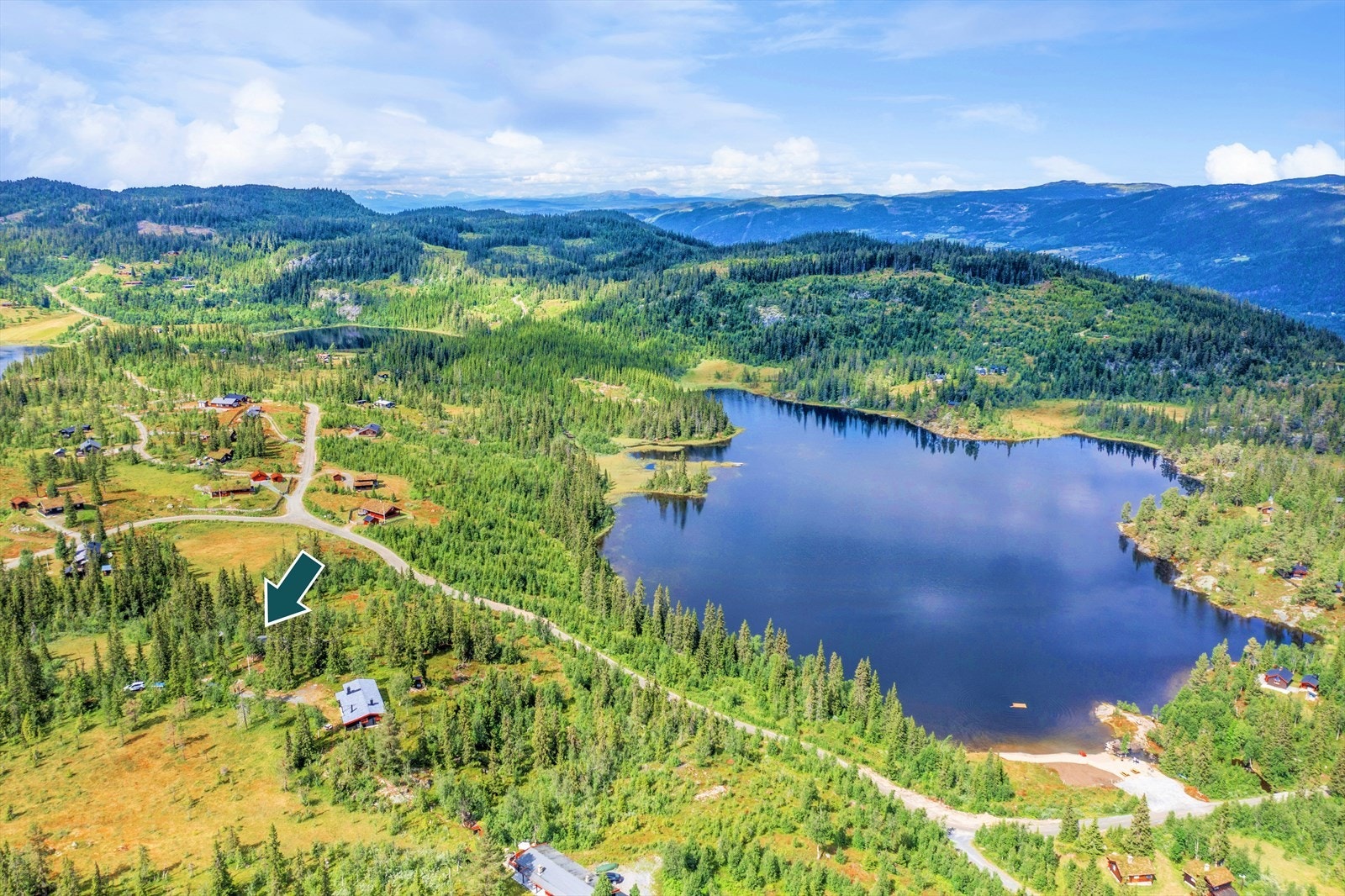 Her er bare å velge å vrake i flott turområder. Galleribilde