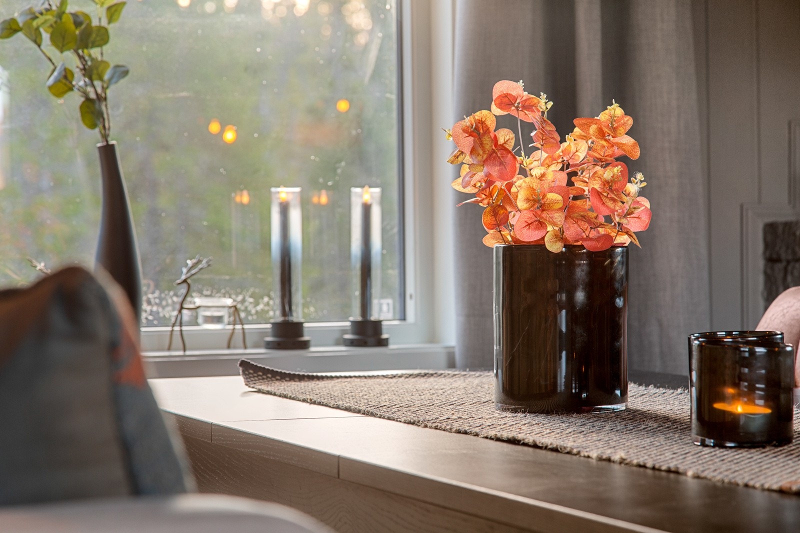 Utsikt fra spisestuen Galleribilde