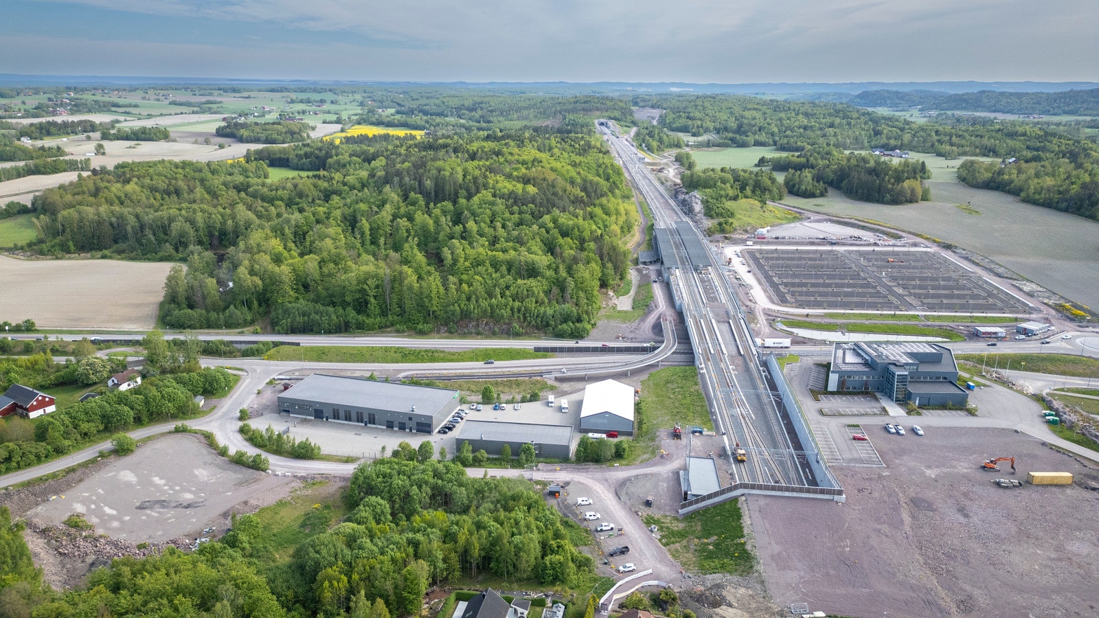 Kort vei til E18 Galleribilde