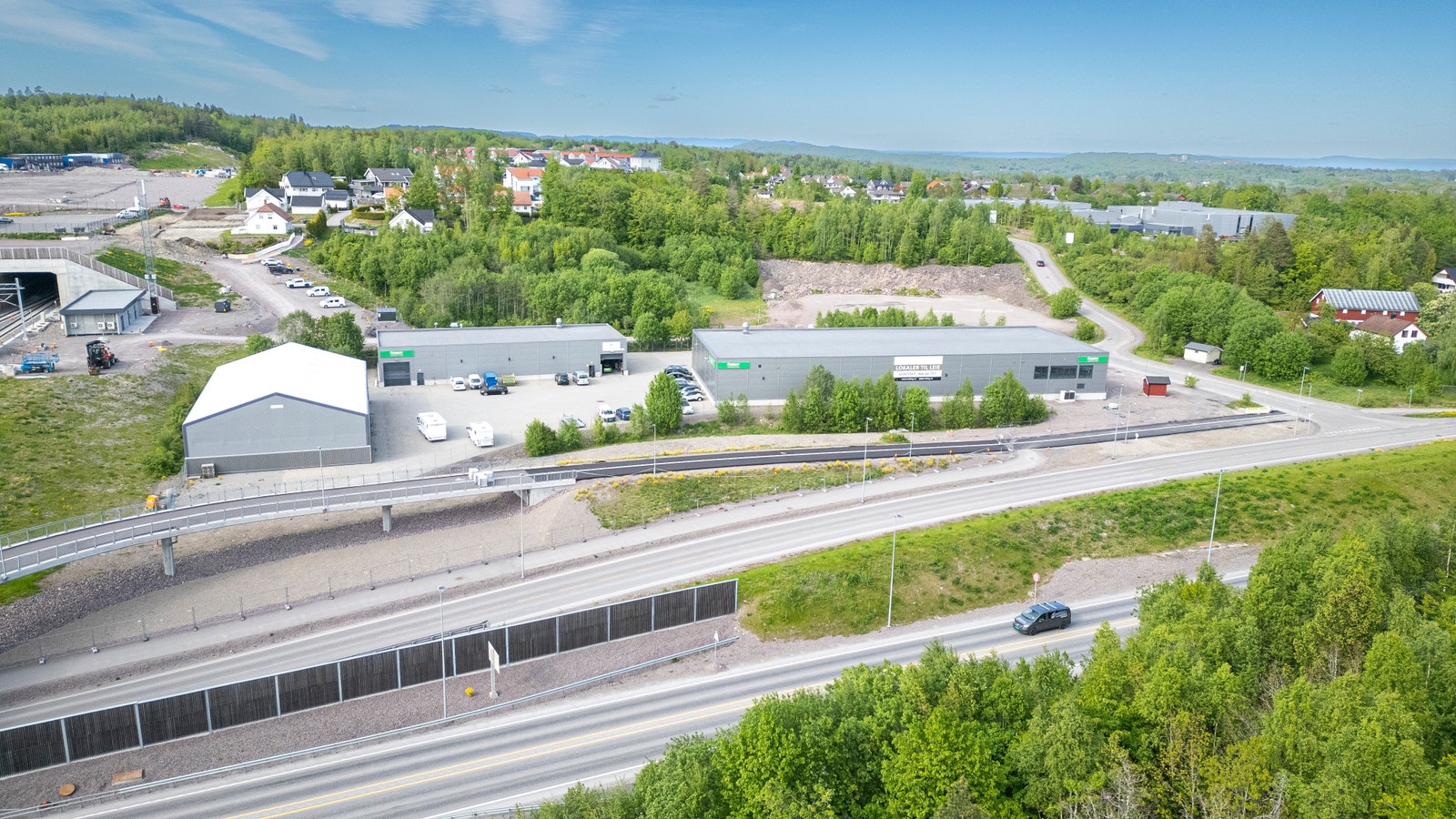 Flott profilering på eiendommen Galleribilde