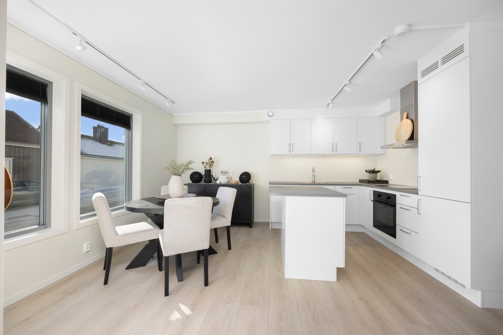 Åpen stue / kjøkken- løsning Galleribilde