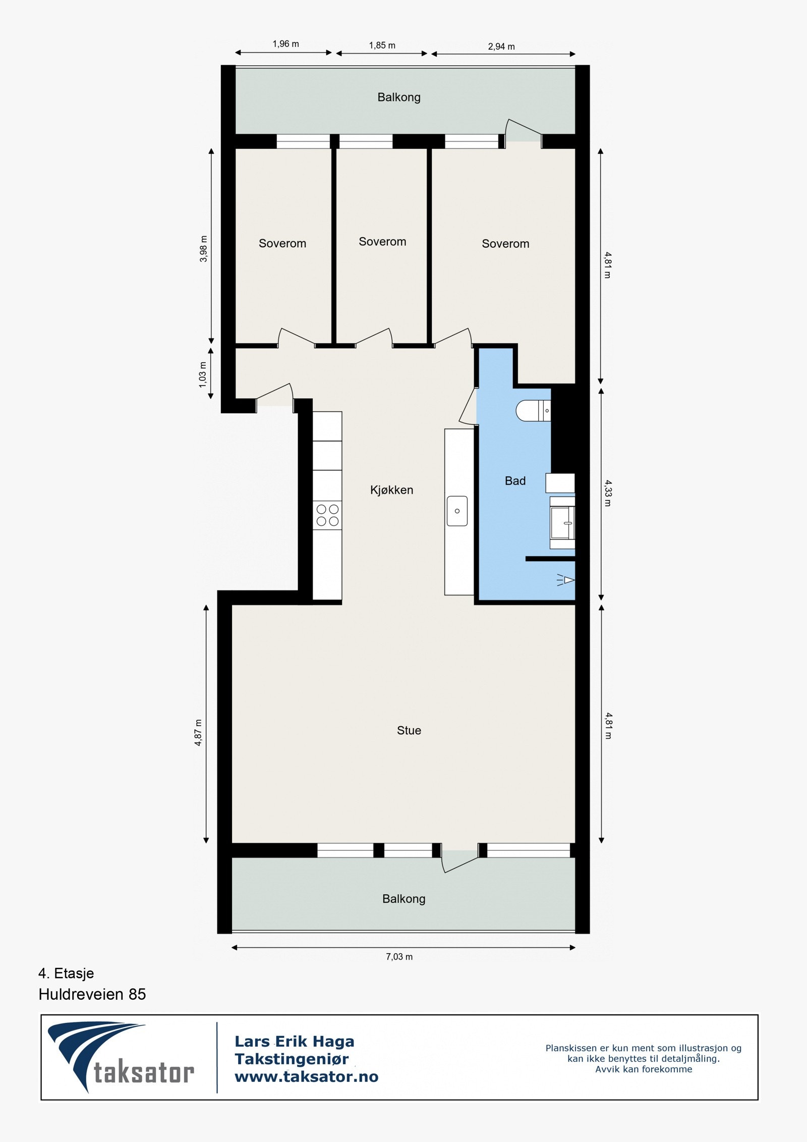 Plantegning - velkommen til visning! Galleribilde