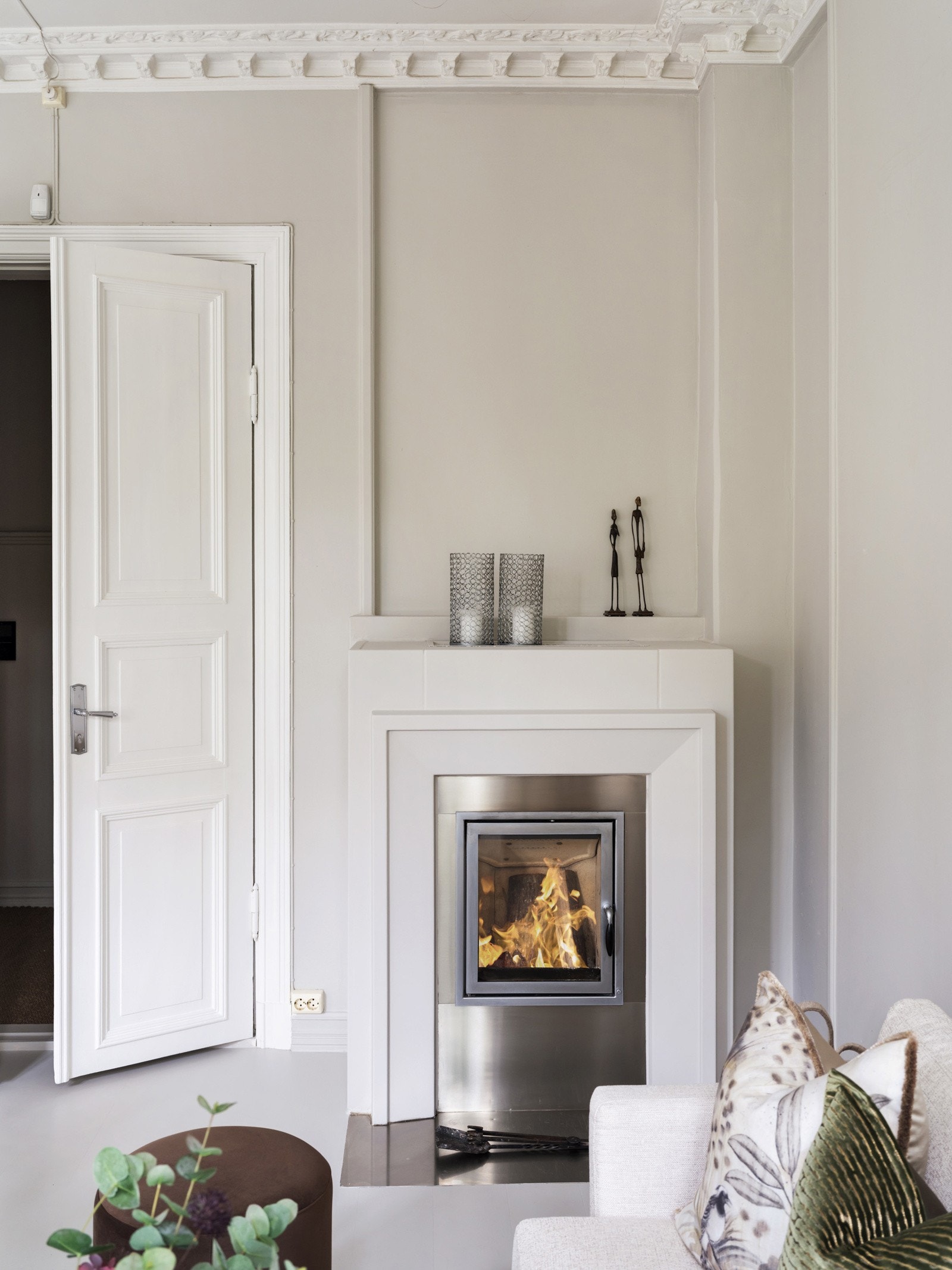 Lekker peis i stuen - pipeløpet ble oppgradert i 2015 Galleribilde