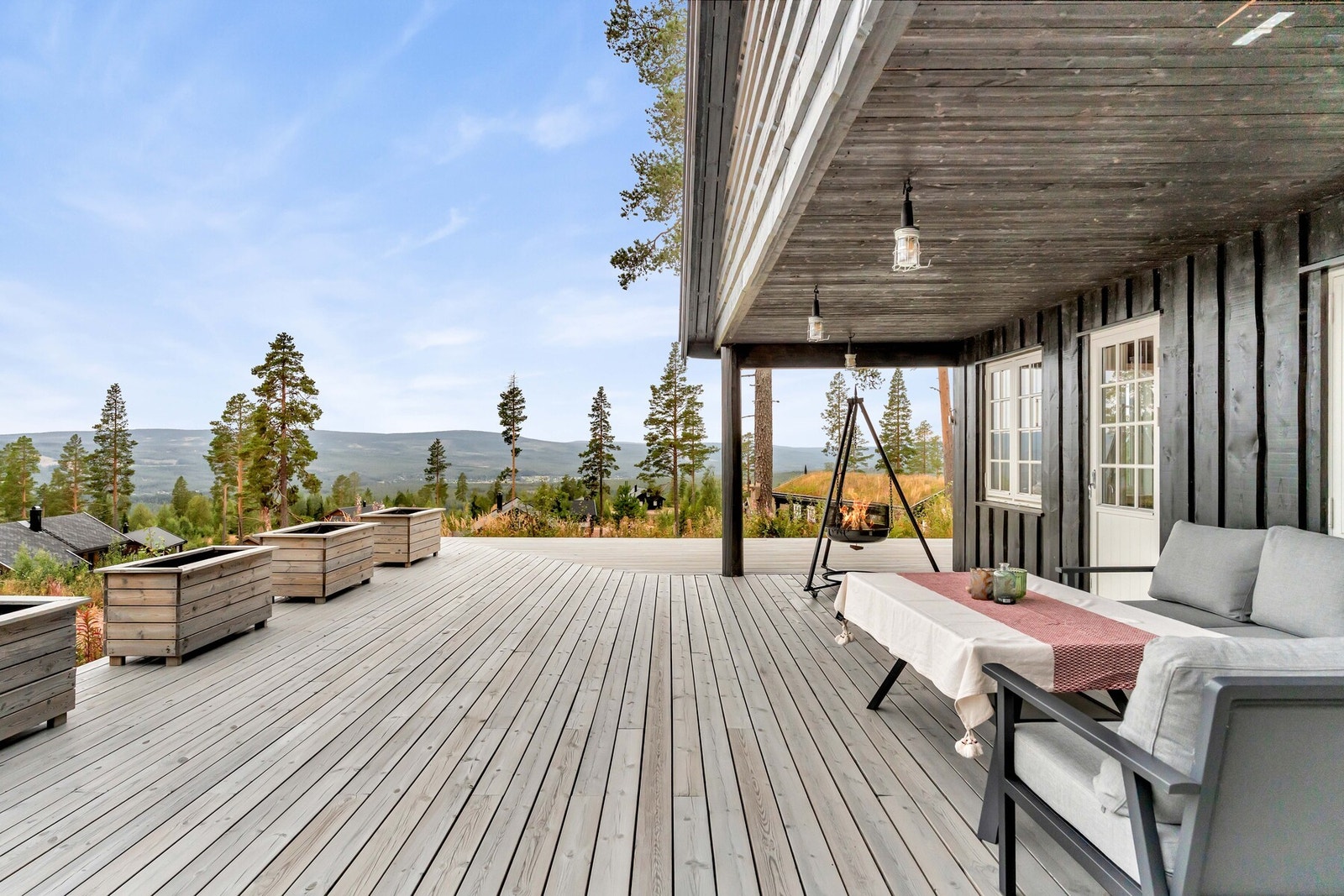 Her er det også rom til lek og moro for de minste, enten det er ballspill eller andre uteaktiviteter. Galleribilde