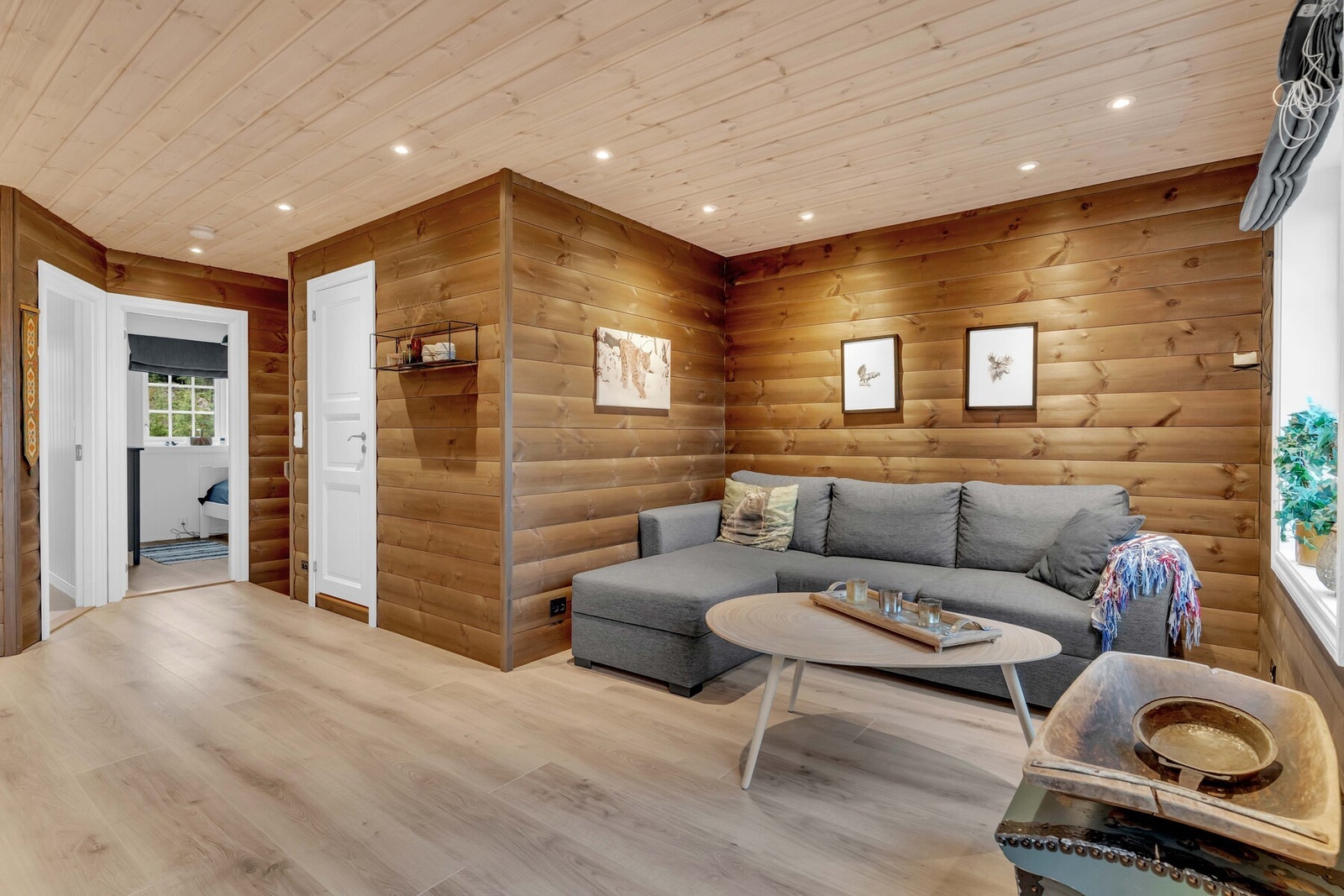 Hytta har også en loftstue som åpner for mange muligheter. Galleribilde