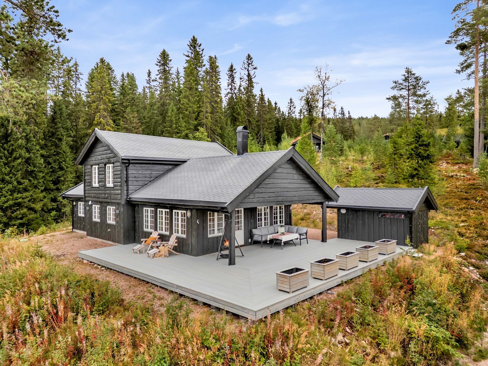 Innerst i blindvei og et rolig hyttefelt! Galleribilde