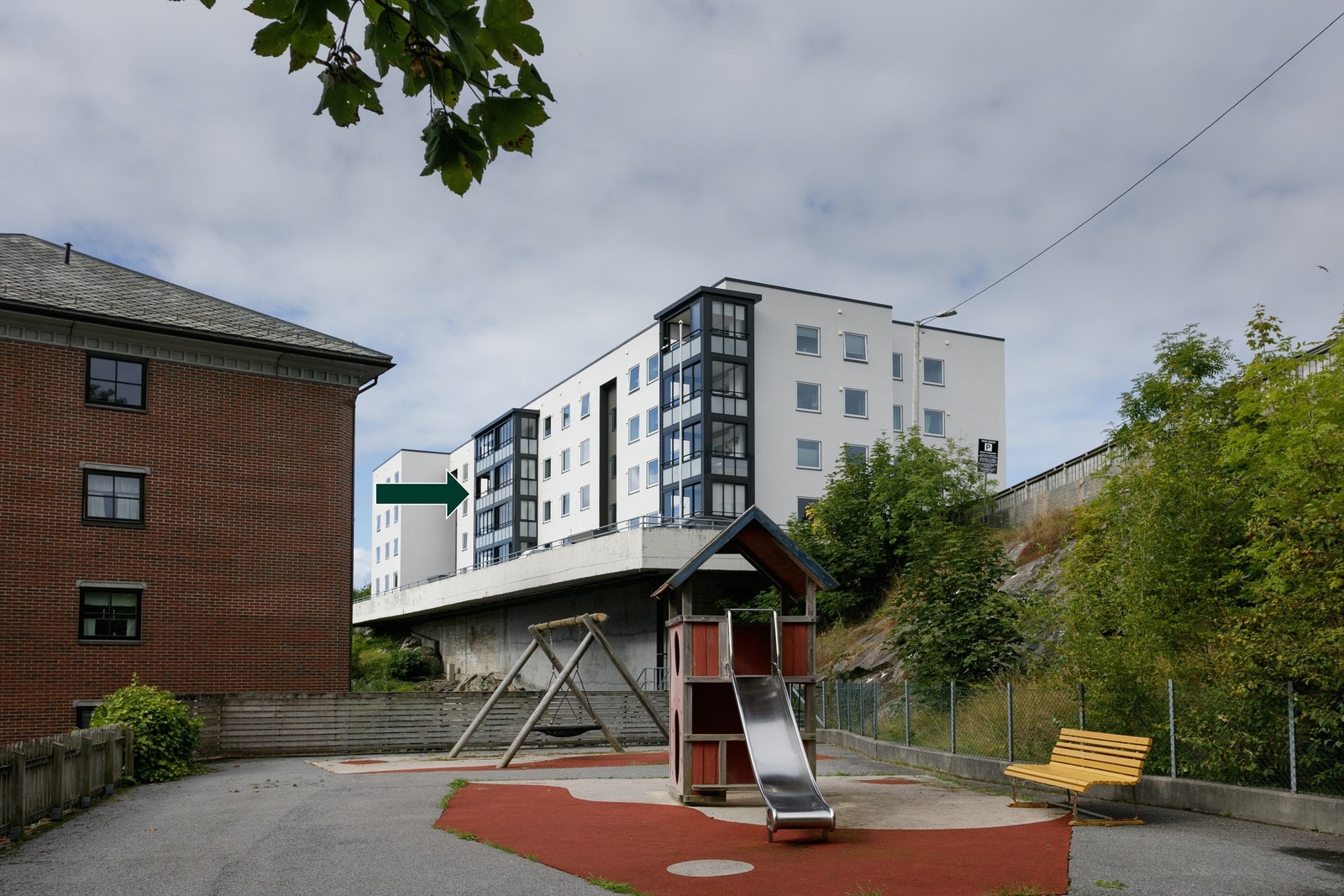 Blokken stt fra O.A. Devoldsgate Galleribilde