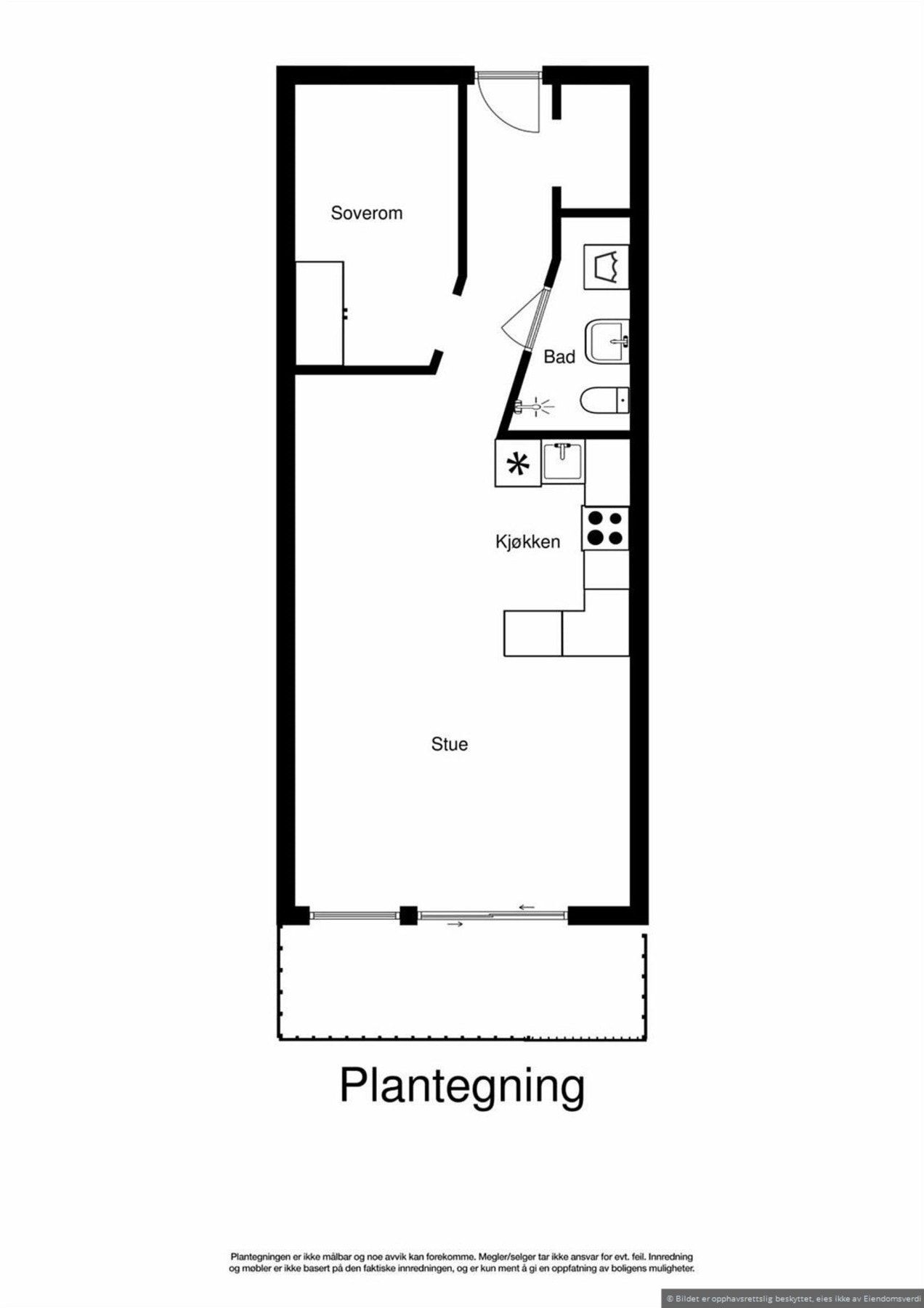 Plantegning. Galleribilde